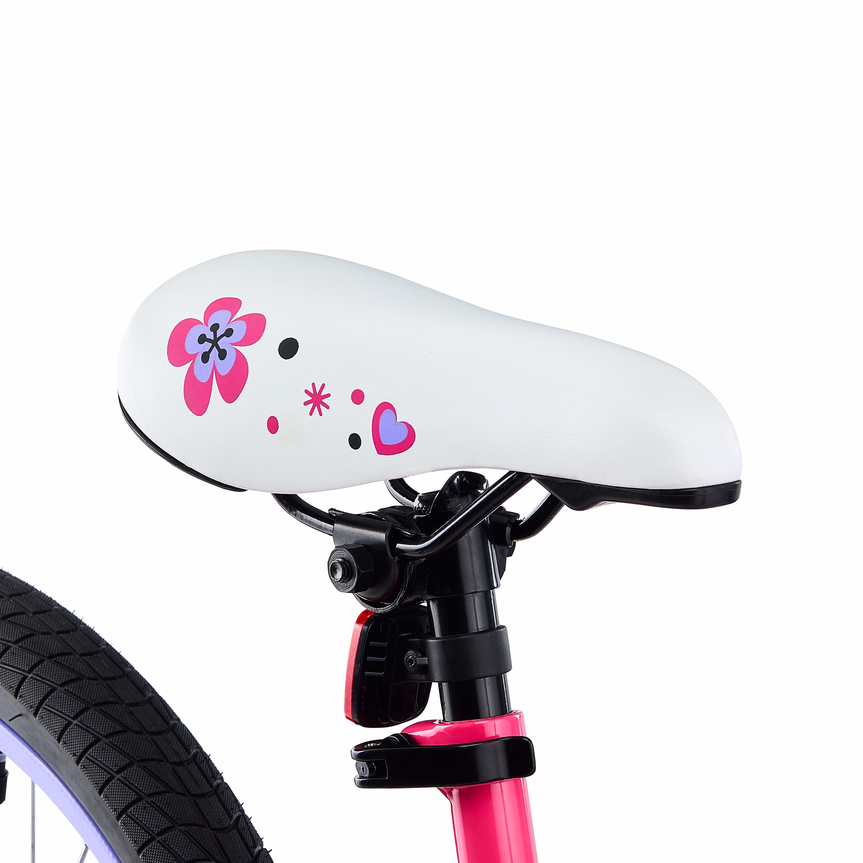 Concord 20 Inch Kids' Bike, Pink and Purple, Unisex, Fits Riders 44 to 56 Inches Tall - Image 4