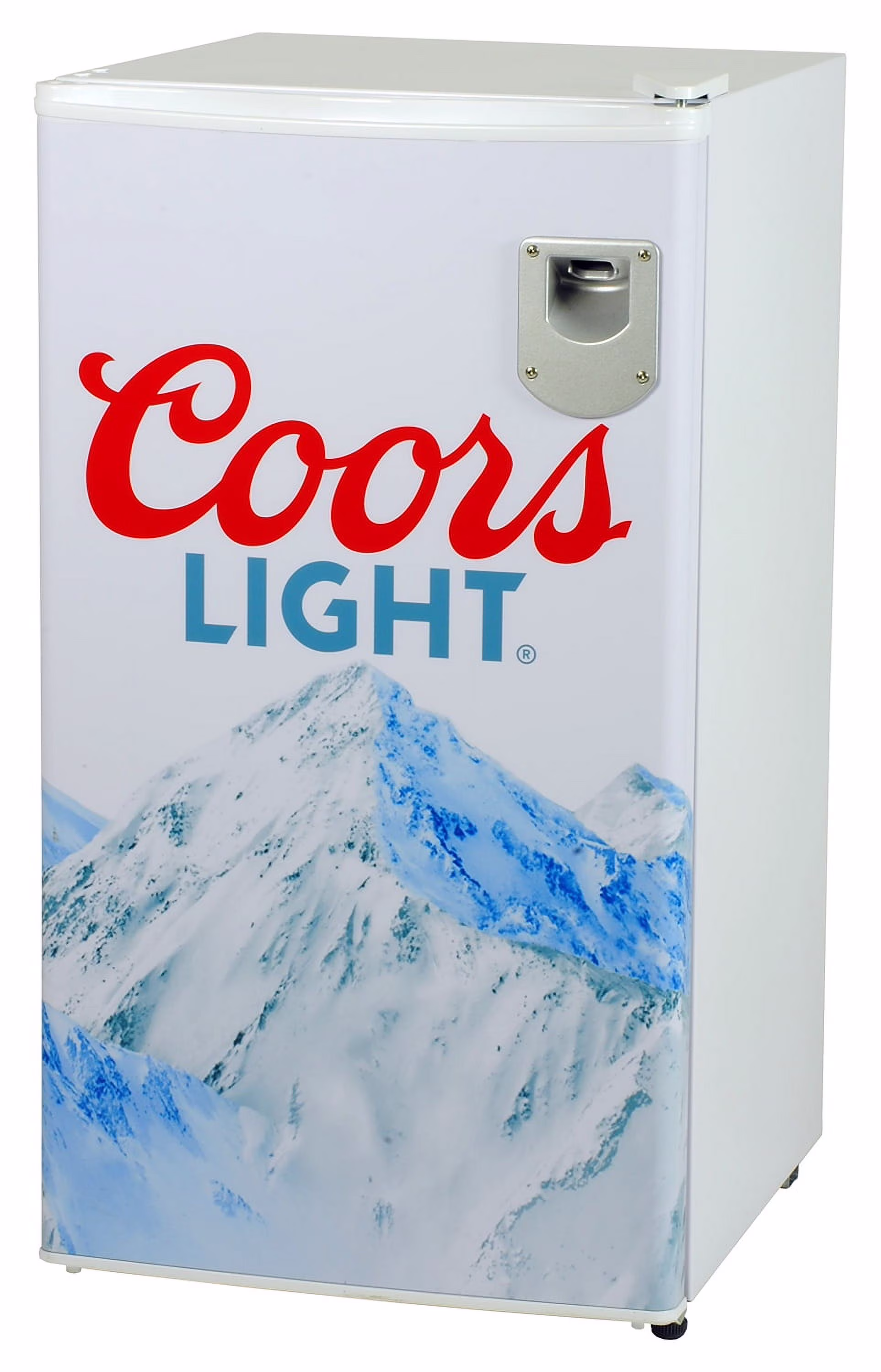 Coors Light 3.2 cu ft (90L) Compact Fridge with Bottle Opener, 95 Quart Capacity, Portable for Snacks, Beverages, Beer, Dorm, Office, or RV - Image 2