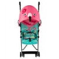 Cosco Kids Character Umbrella Stroller, Pink Flamingo, Toddler, Unisex - Image 2