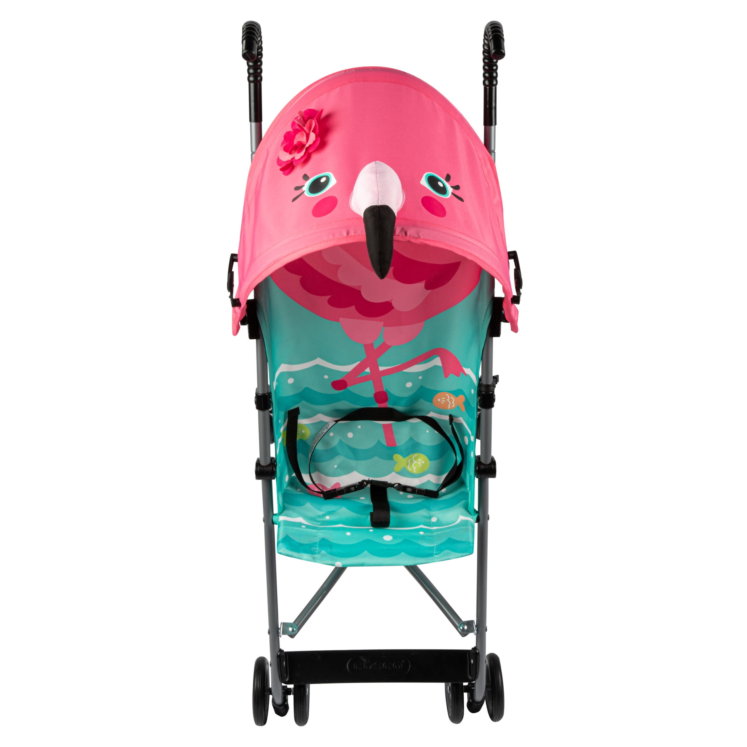 Cosco Kids Character Umbrella Stroller, Pink Flamingo, Toddler, Unisex - Image 5