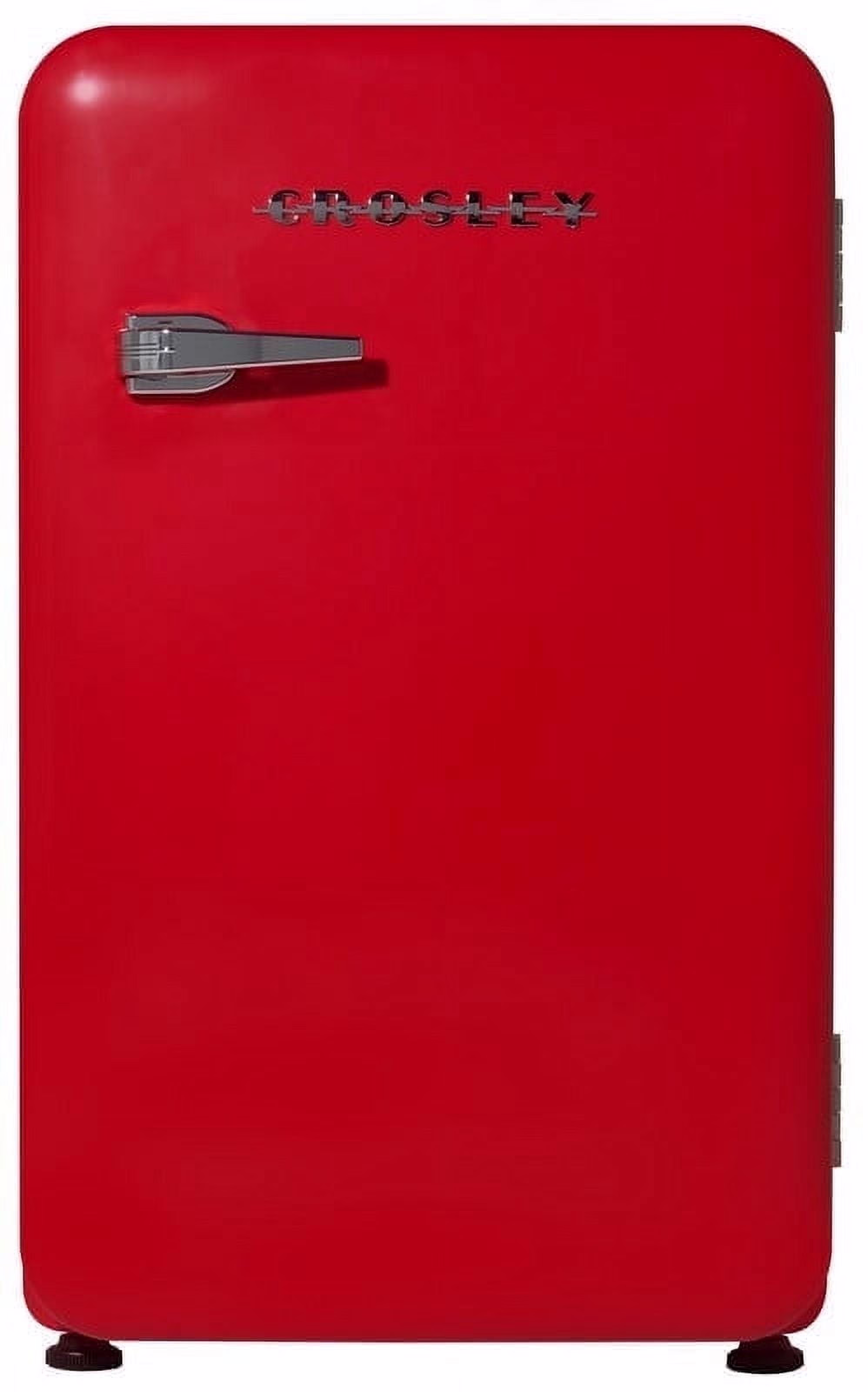 Crosley Classic Series 3.2 Cuft 1-Door Compact Refrigerator, Retro Red