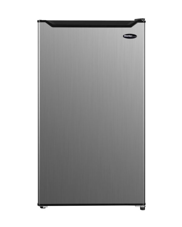 Danby 3.2 cu. ft. Compact Fridge in Stainless Steel (DAR032B2SLM)