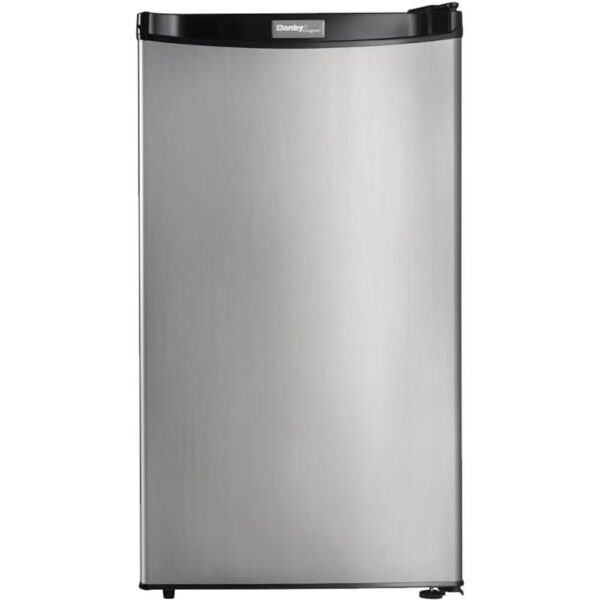 Danby 3.2 Cu. Ft. Designer Stainless Compact Refrigerator