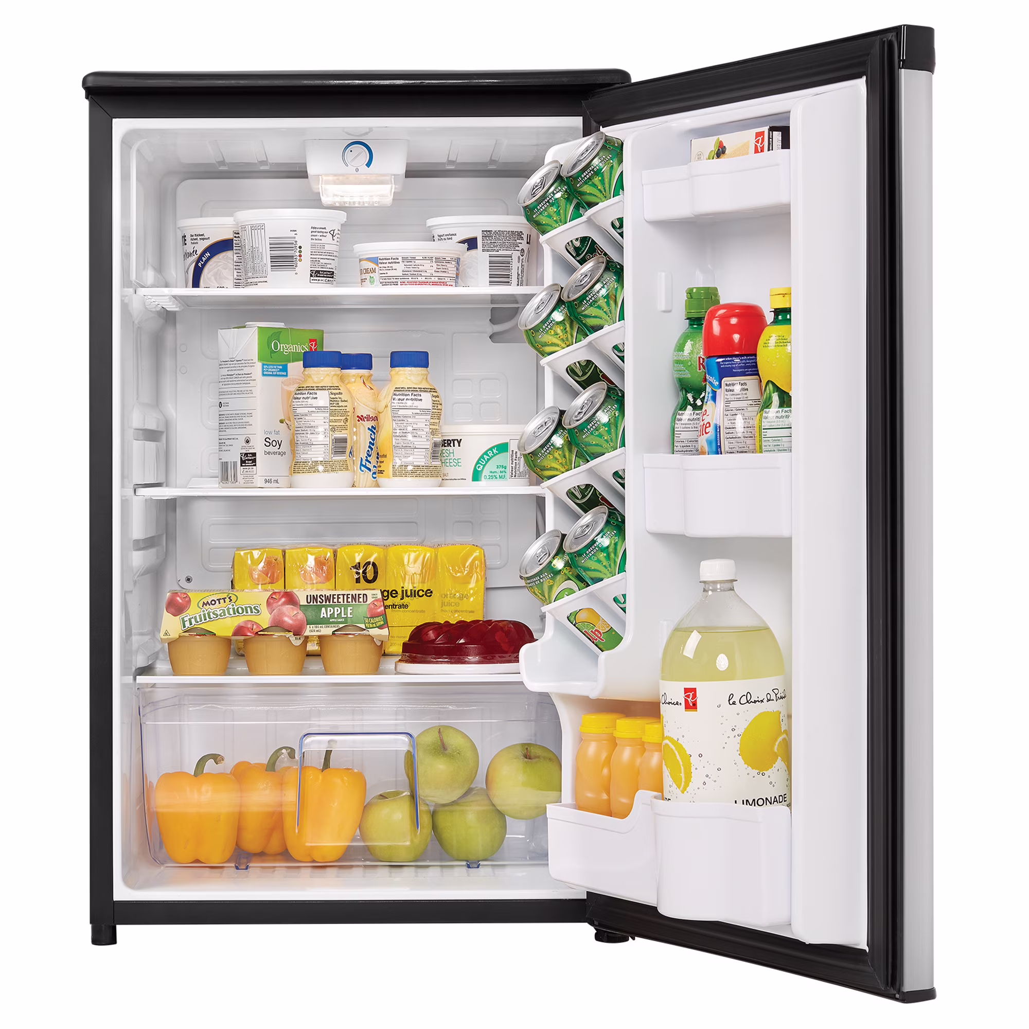 Danby 4.4 cu. ft. Compact Fridge in Stainless Steel (DAR044A4BSLDD) - Image 4