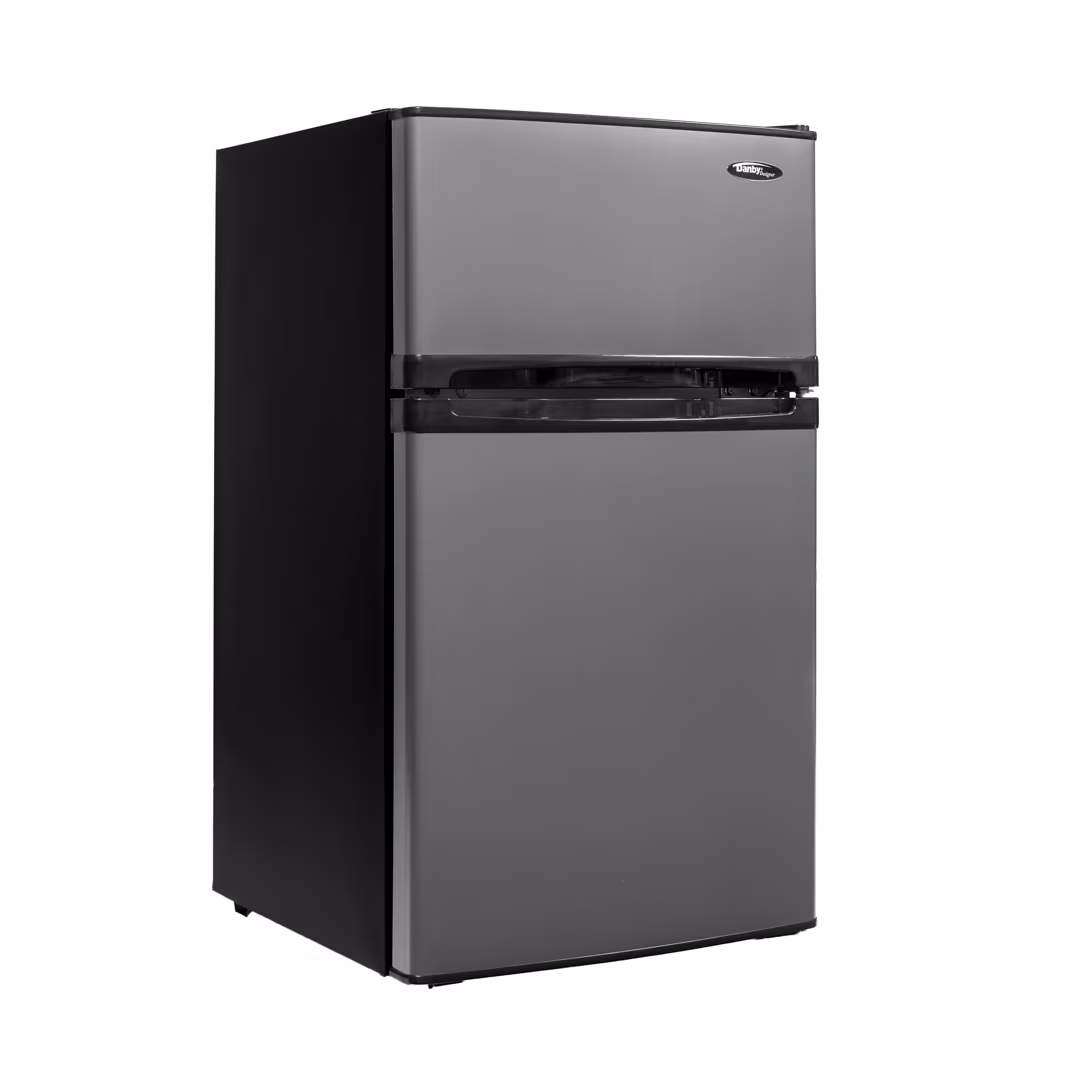 Danby Designer 3.1 cu. ft. 2-door Compact Fridge in Stainless Steel Look DCR031B1BSLDD - Image 5