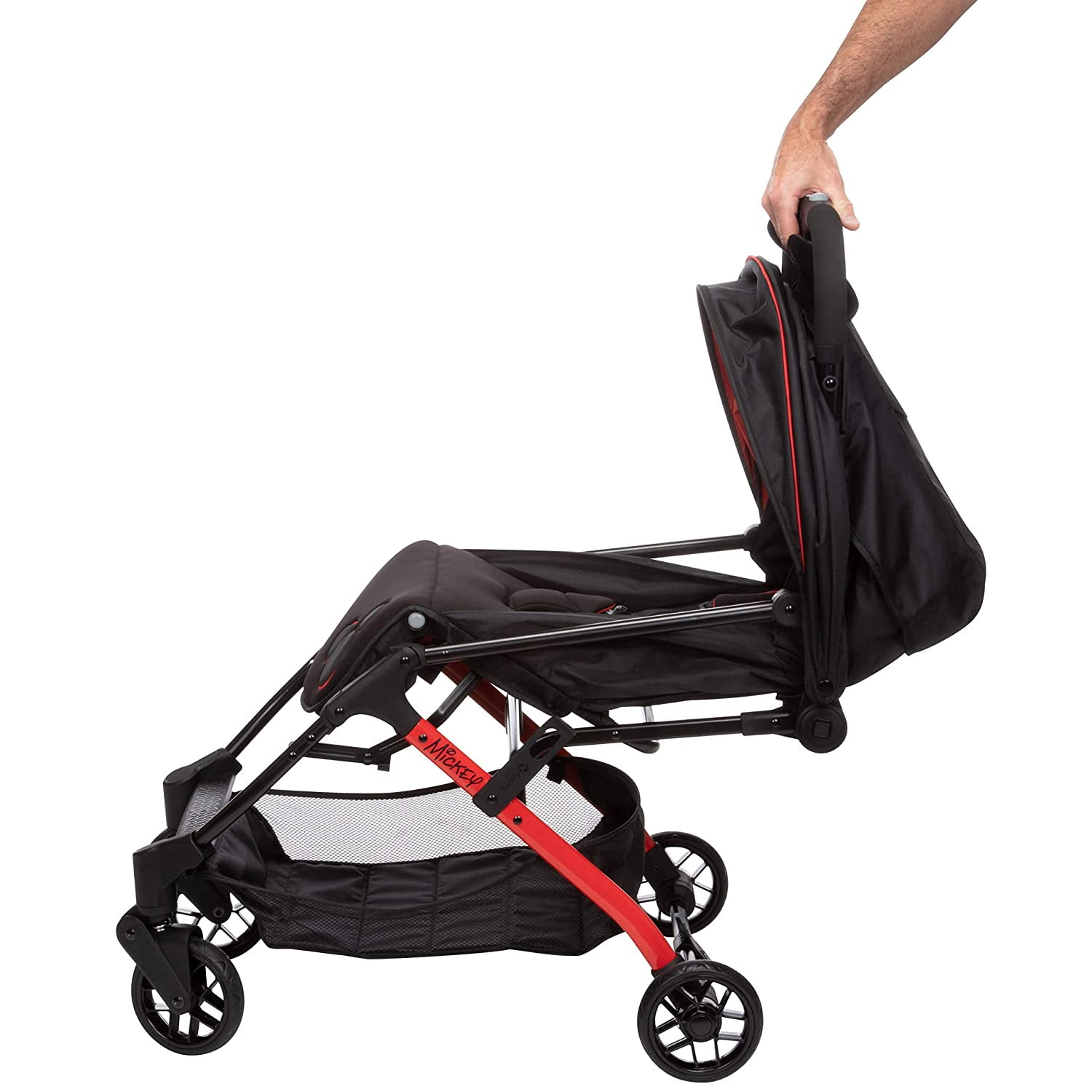Disney Baby Teeny Ultra Compact Standard Stroller Toddler Unisex Plastic Let's Go Mickey! Foldable Lightweight 1 Each - Image 5