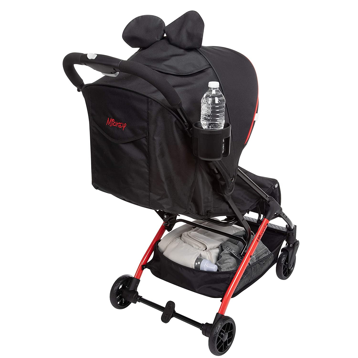 Disney Baby Teeny Ultra Compact Standard Stroller Toddler Unisex Plastic Let's Go Mickey! Foldable Lightweight 1 Each - Image 4