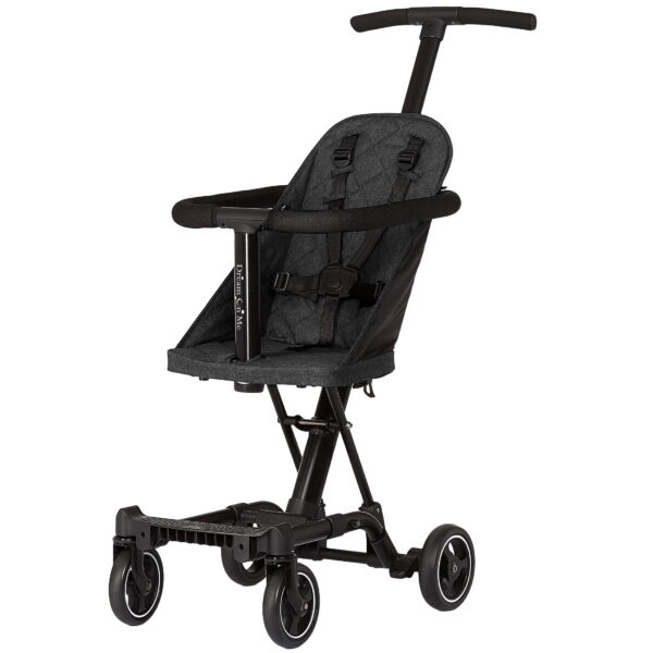 Dream On Me Coast Rider 3-in-1 Lightweight Travel Stroller, Black
