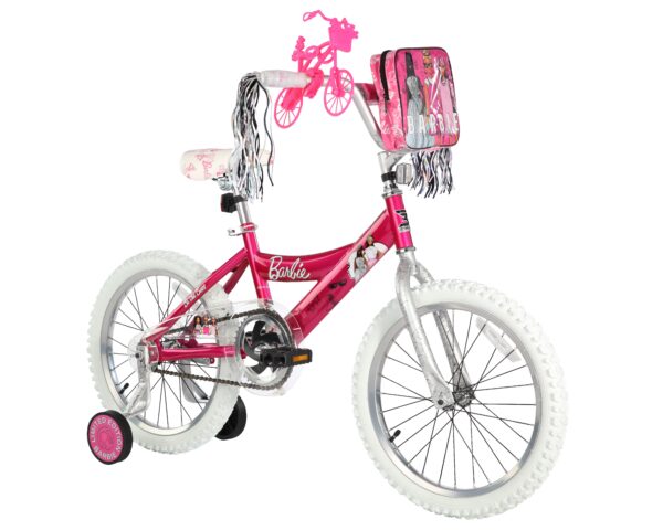 Dynacraft Barbie 18-Inch Girls BMX Bike For Age 6-9 Years