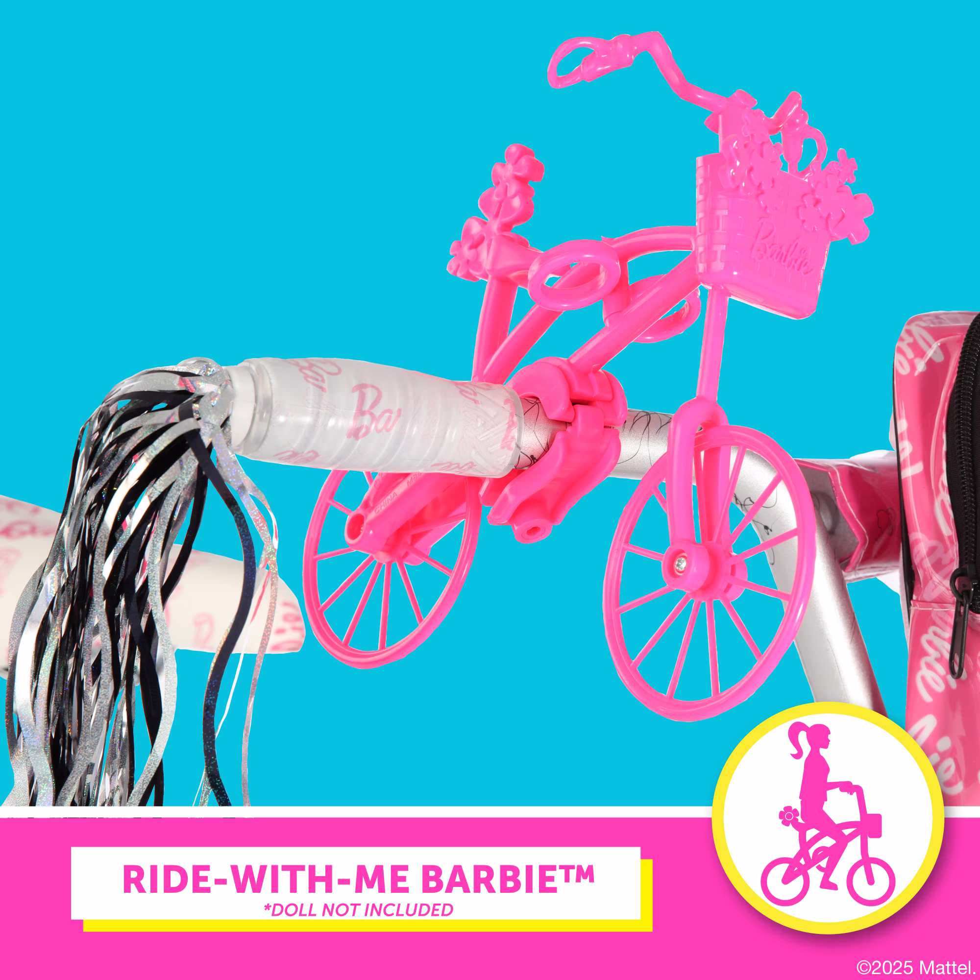 Dynacraft Barbie 18-Inch Girls BMX Bike For Age 6-9 Years - Image 5