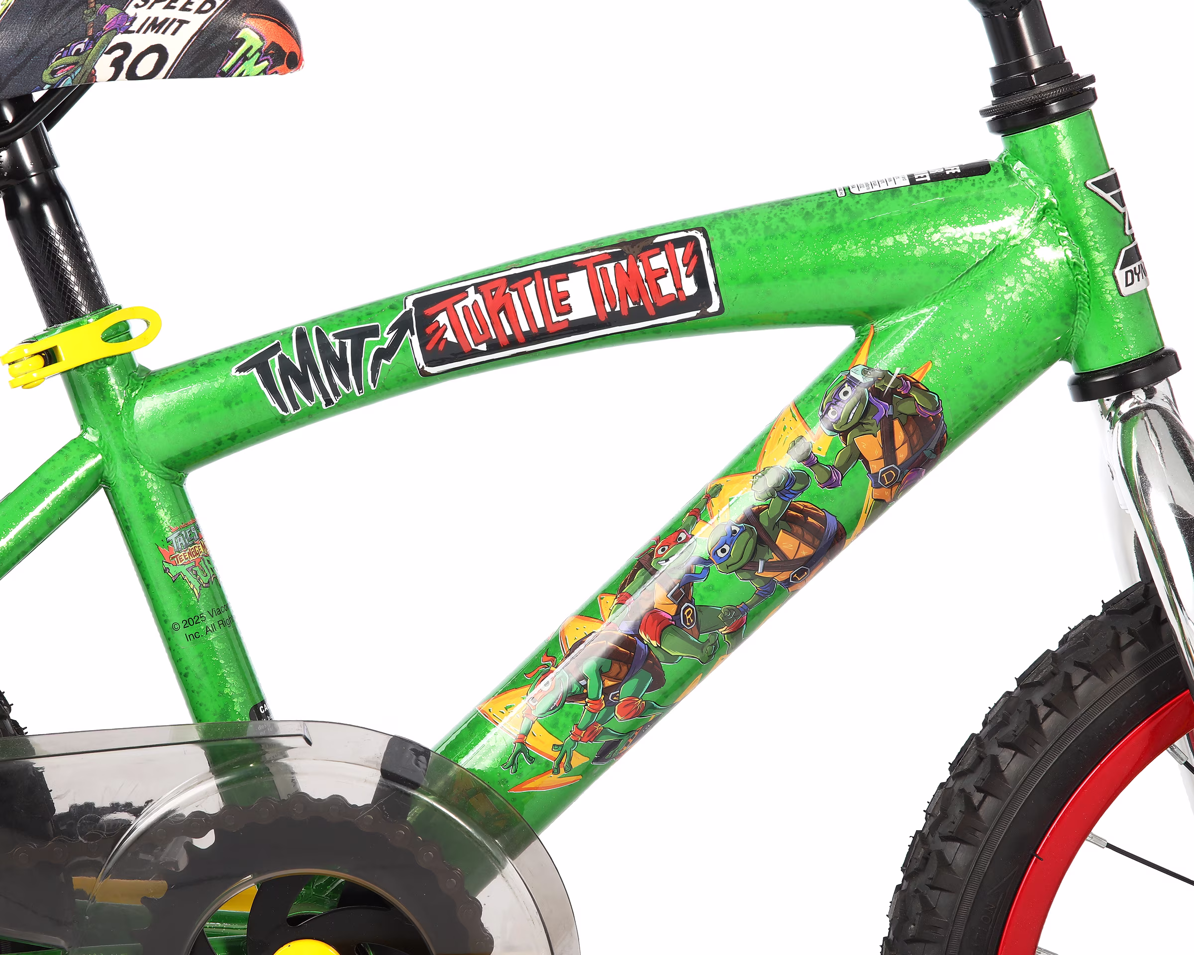 Dynacraft Teenage Mutant Ninja Turtles 16-Inch Boys BMX Bike for Age 5-7 Years - Image 3
