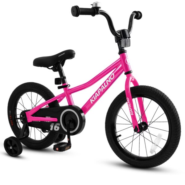 Ecarpat Kids Bike 16 Inch for Boys Girls 5-7 Years Old, BMX Style Kids' Bicycle with Removable Training Wheels, Coaster Brake Toddlers Children's Bicycle Birthday Gift for Boys Girls