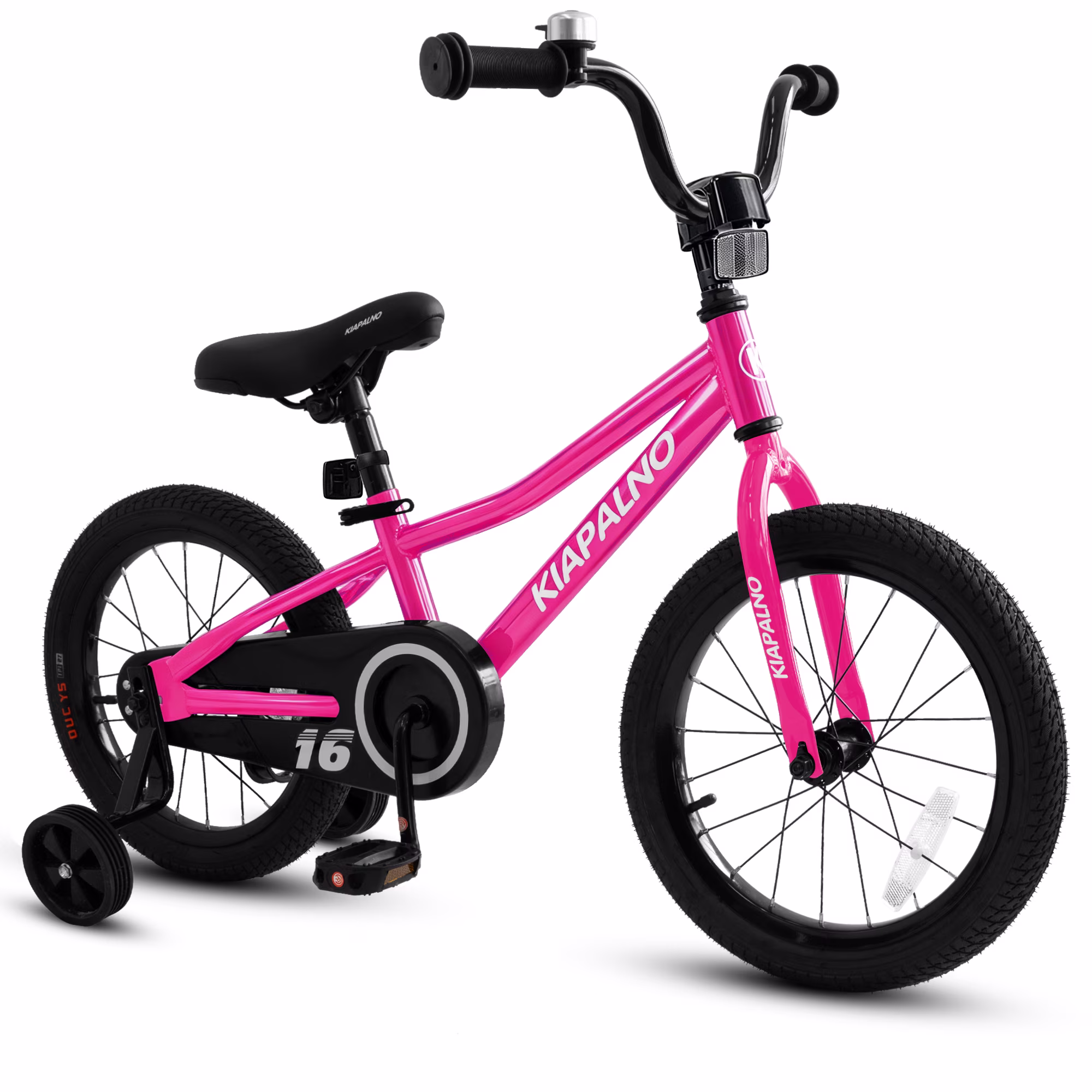 Ecarpat Kids Bike 16 Inch for Boys Girls 5-7 Years Old, BMX Style Kids' Bicycle with Removable Training Wheels, Coaster Brake Toddlers Children's Bicycle Birthday Gift for Boys Girls