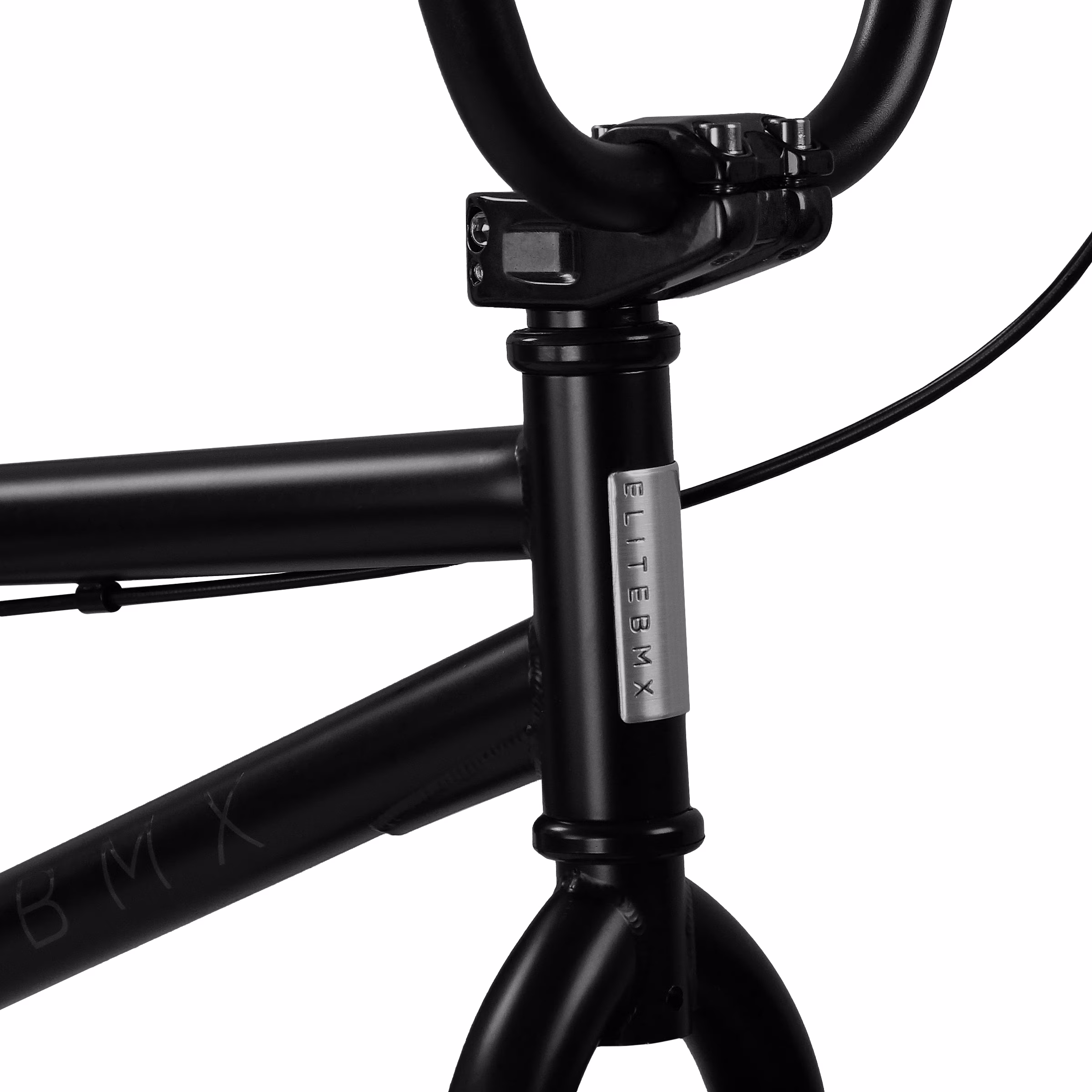 Elite BMX Bicycle 20” Freestyle Bike - Stealth Black Ideal for Ages 7 to 18 Years - Image 4