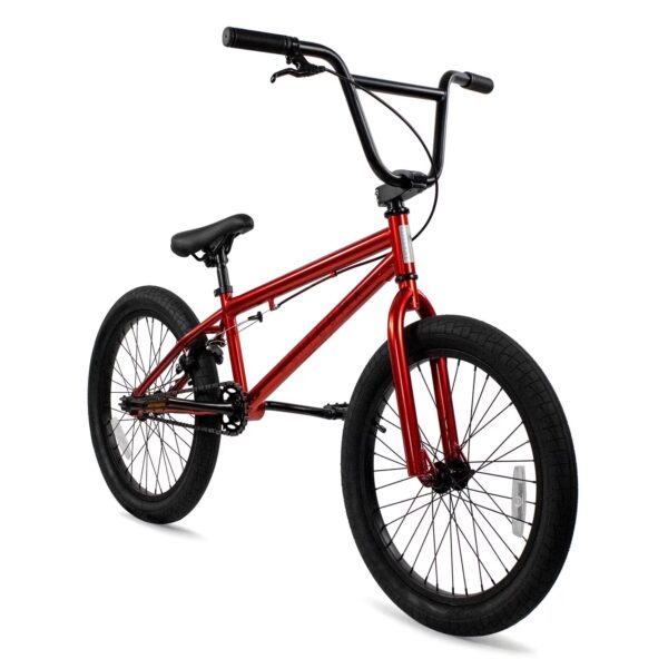 Elite BMX Bicycle 20” Freestyle Bike - Stealth Ideal for Ages 7 to 18 Years Stealth Red