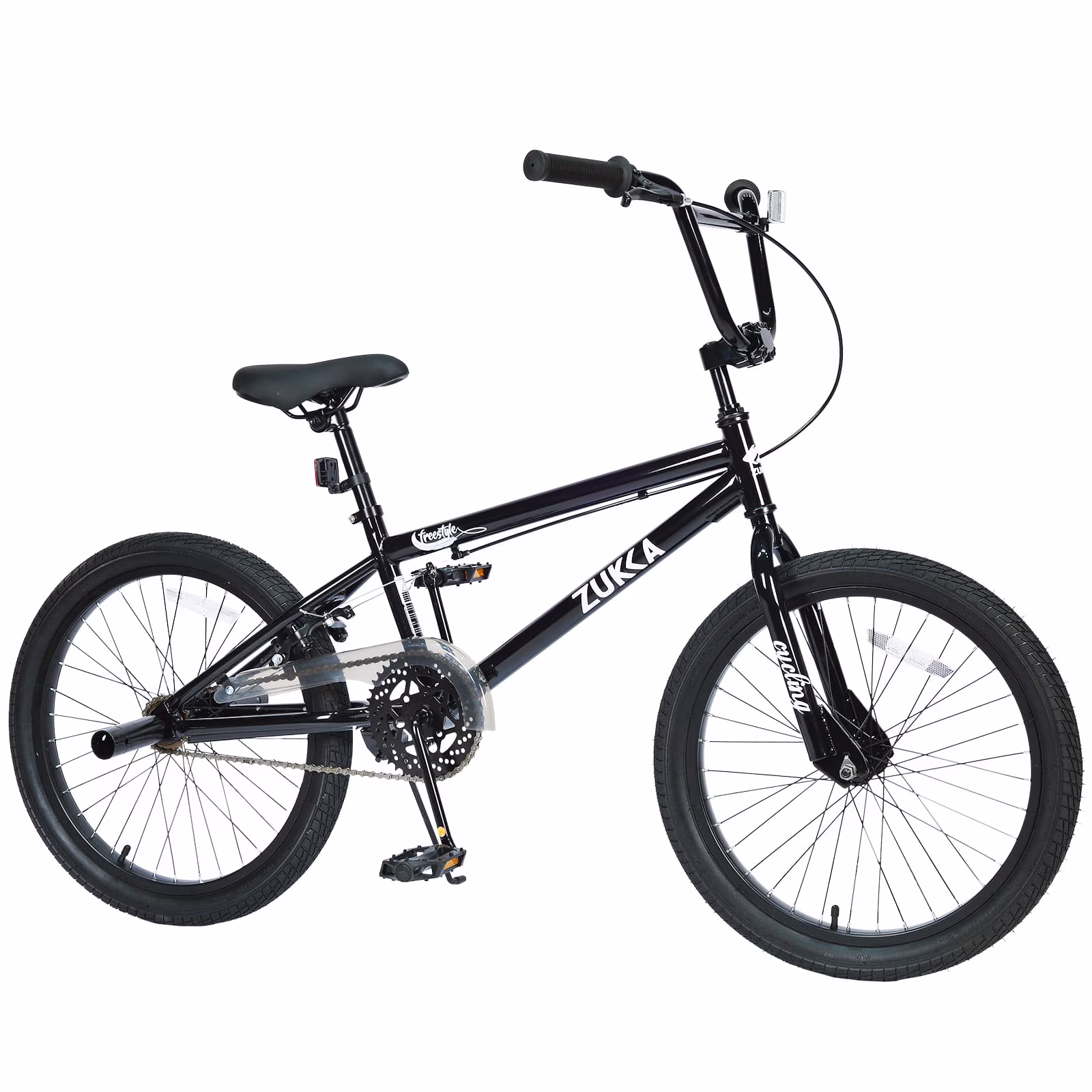Freestyle Kids Bike 20 Inch Single Speed, Steel Frame Children's Bicycle with Caliper Brake for Boys Girls Ages 7+