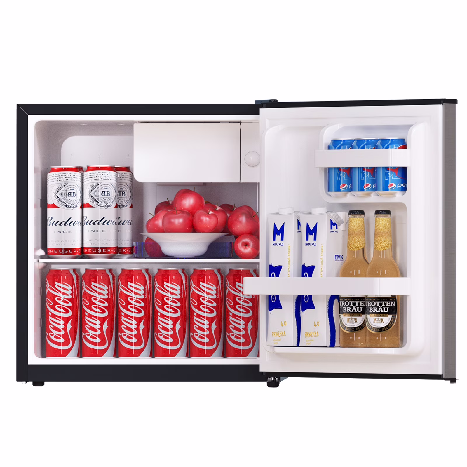 Frestec 1-Door Mini Fridge - 1.7 Cu Ft, Energy Star Rated, Perfect for Dorm or Apartment,Gray - Image 4