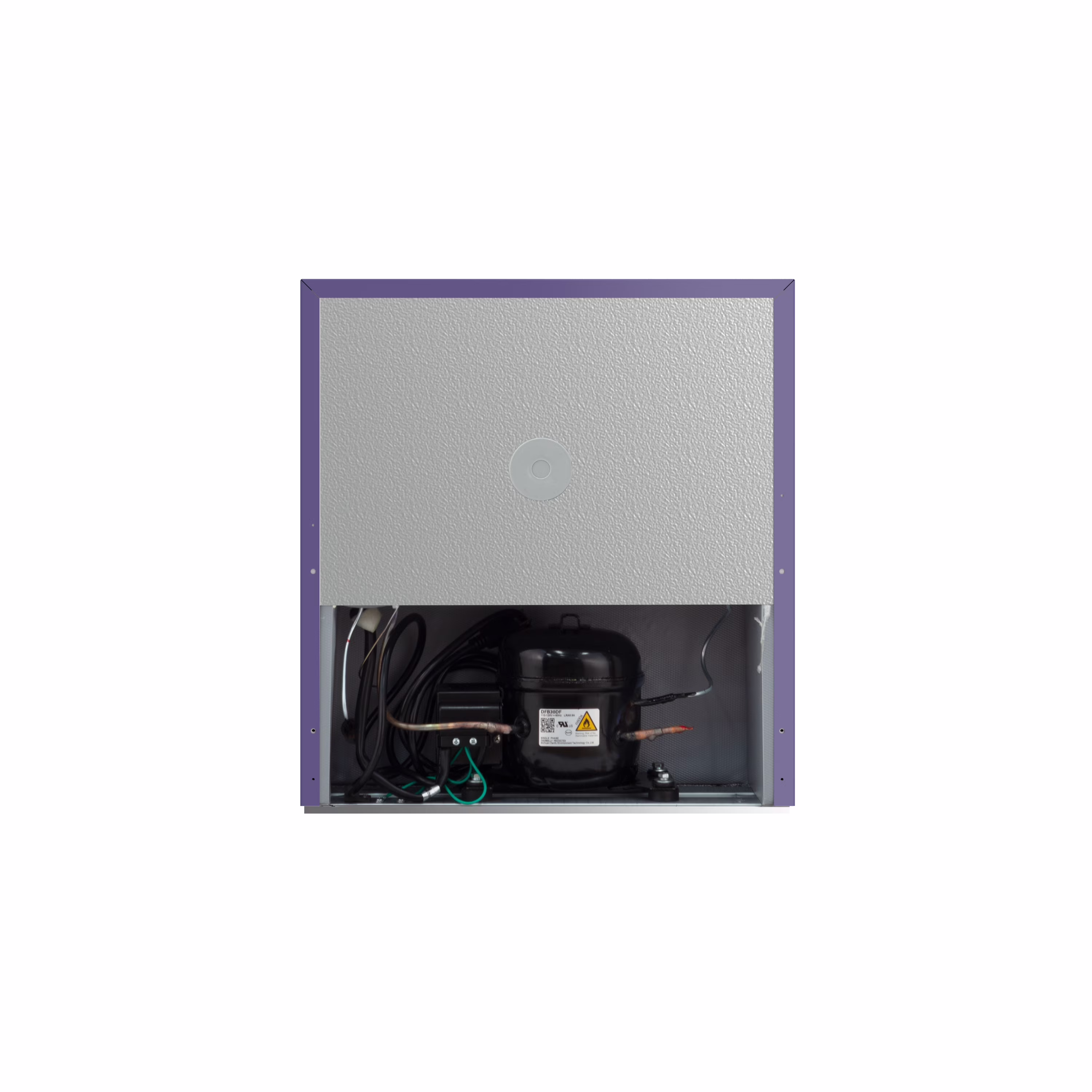 Frigidaire 1.6 Cu. Ft. Mini Refrigerator with Built-in Freezer, Compact Refrigerator with Door Storage, EFR115, Purple - Image 2