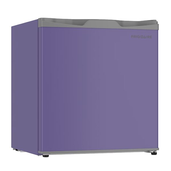 Frigidaire 1.6 Cu. Ft. Mini Refrigerator with Built-in Freezer, Compact Refrigerator with Door Storage, EFR115, Purple