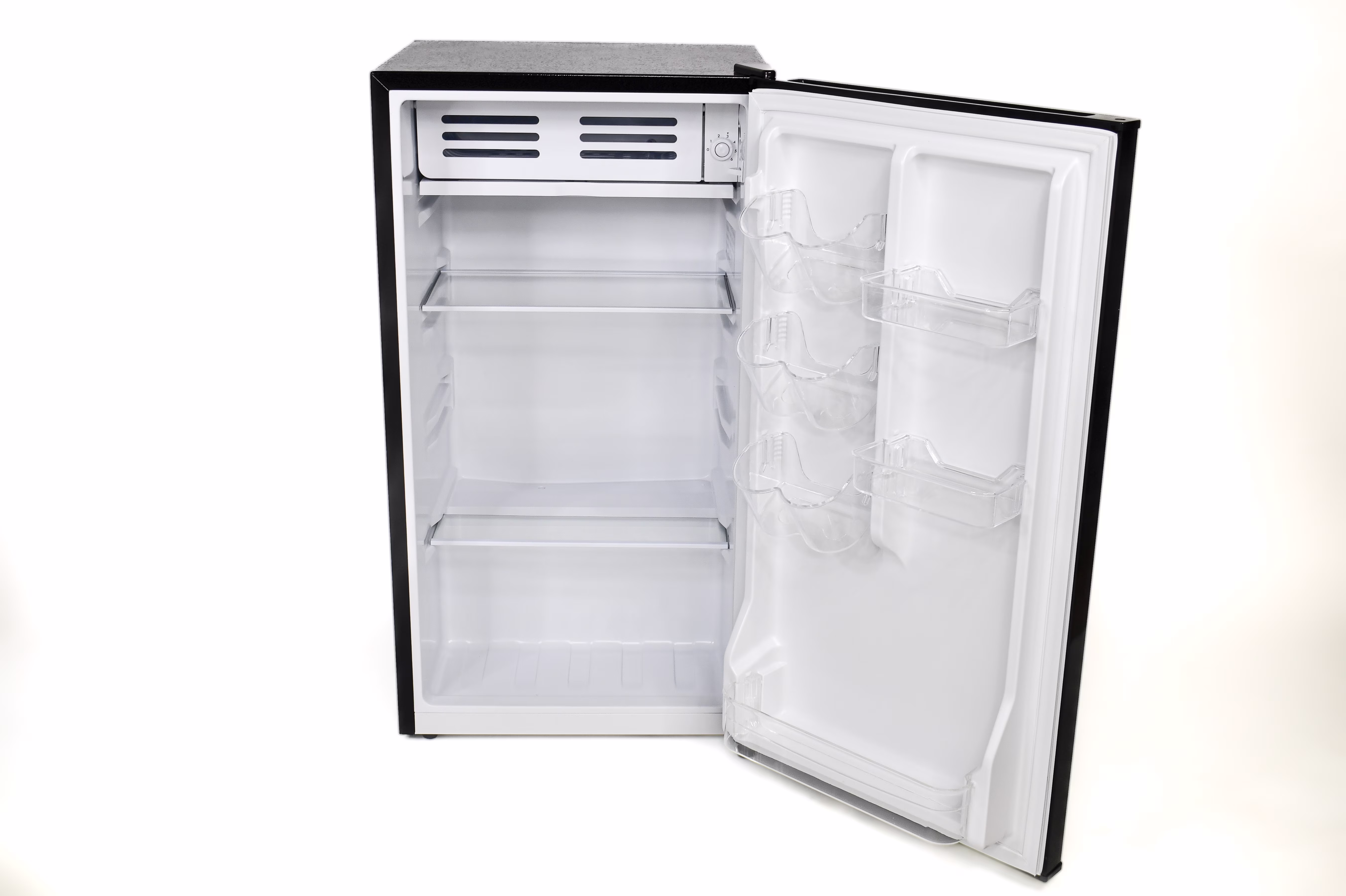 Frigidaire 3.2 Cu ft. Dry Erase Retro Refrigerator, 91L Compact Fridge with Chiller Compartment, Black - Image 3