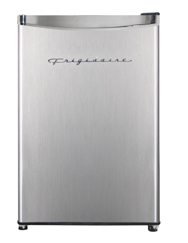 Frigidaire 3.2 Cu. ft. Mini Fridge, Compact Refrigerator with Chiller Compartment, Platinum
