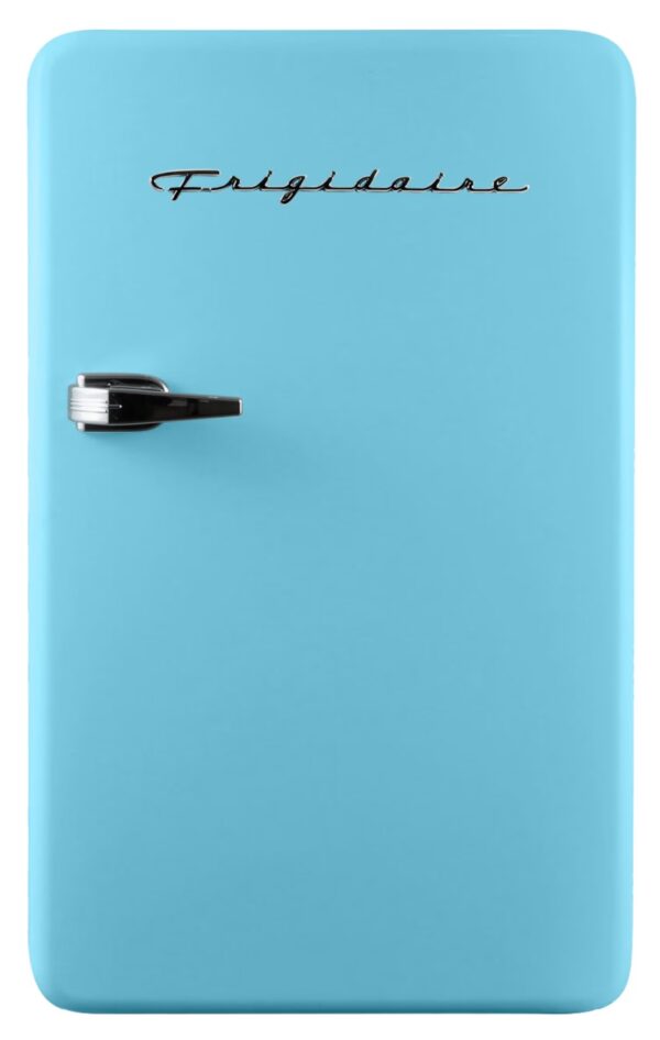Frigidaire 3.2 Cu. ft. Retro Refrigerator, Mini Fridge with Freezer for Apartment, Dorm, Office, Bedroom, Blue