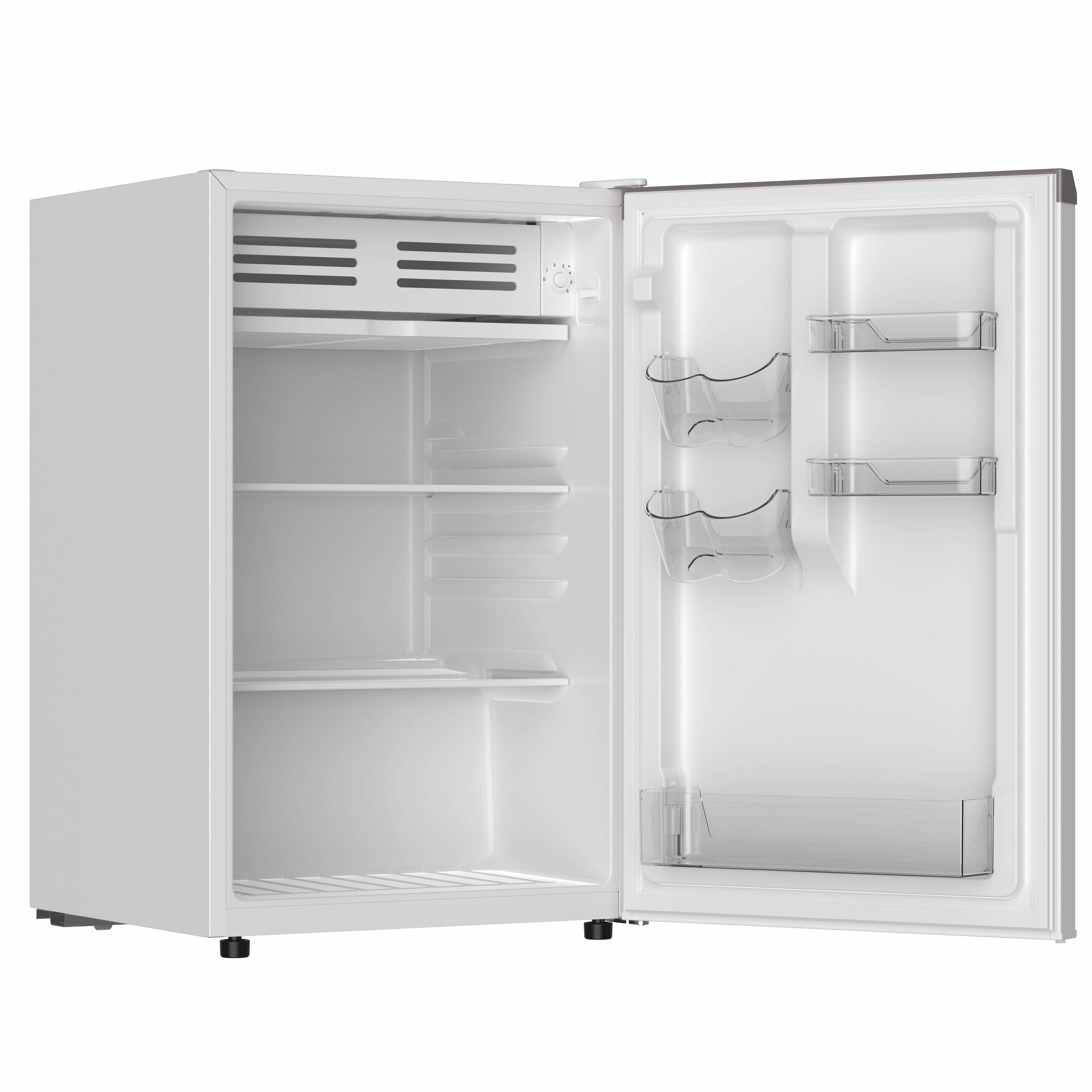 Frigidaire 4.5 Cu. ft. Compact Fridge with Chiller Compartment, Mini Fridge for Office, Bedroom, Dorm Room or Cabin, Cotton - Image 4