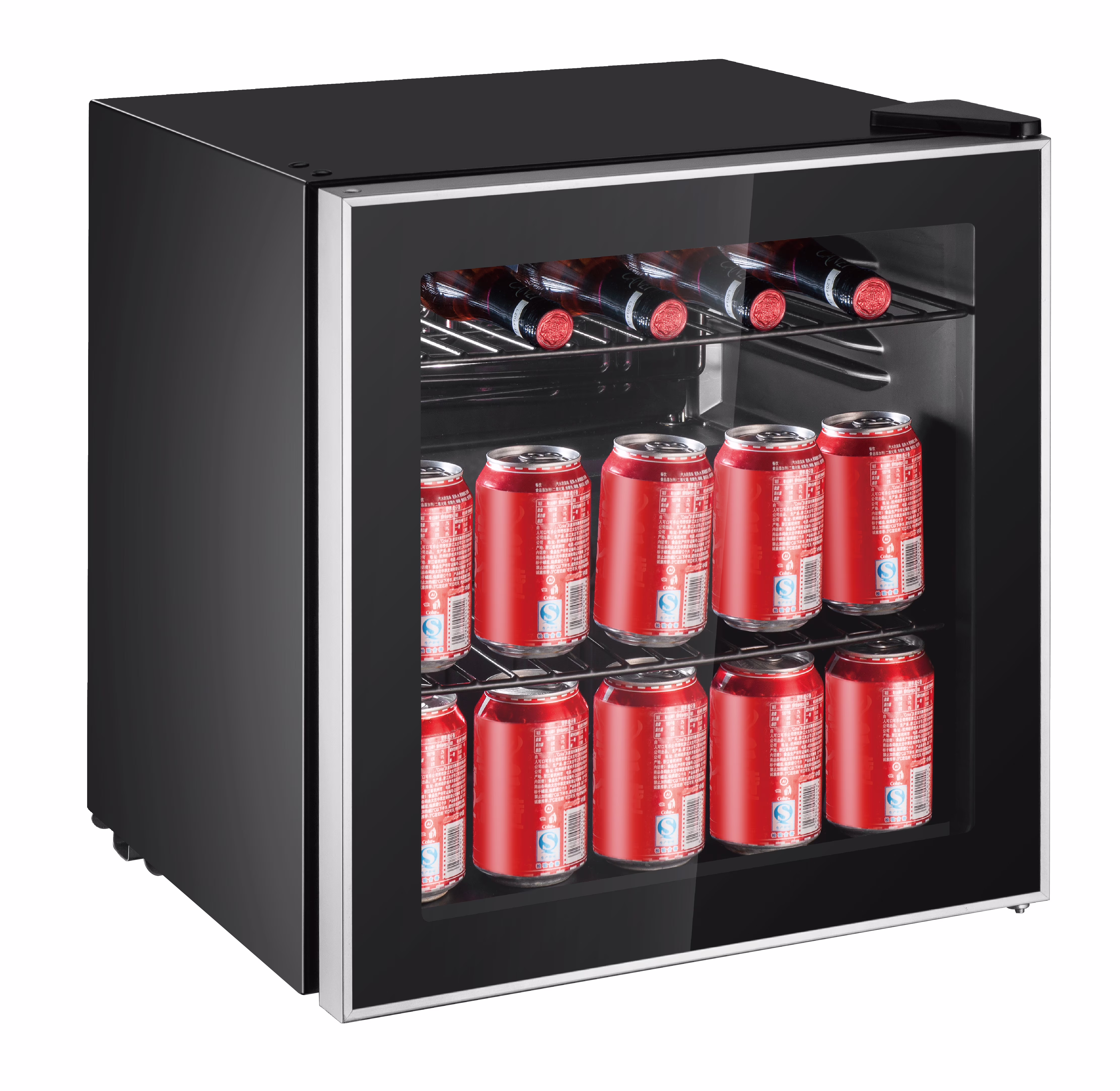 Frigidaire 70 Can Beverage Refrigerator, Black