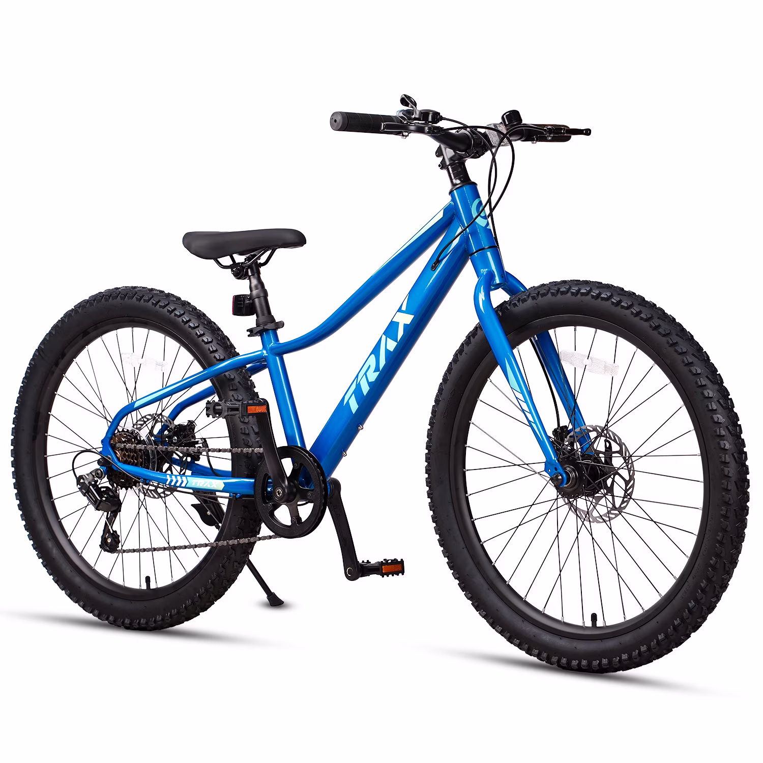 Glengo Kids Mountain Bike 24 Inch Fat Tire Bike for Teen Ages 8-14 Year Old,Blue - Image 4