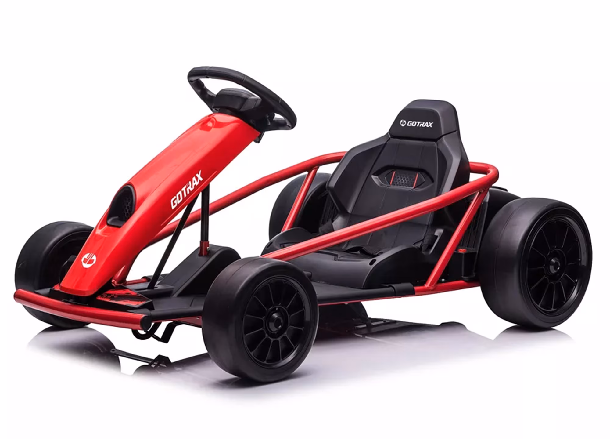 GOTRAX Drift Go Kart Ride on for Kids, Steel Frame, up to 8 mph, 120 lb Weight Capacity, UL2272
