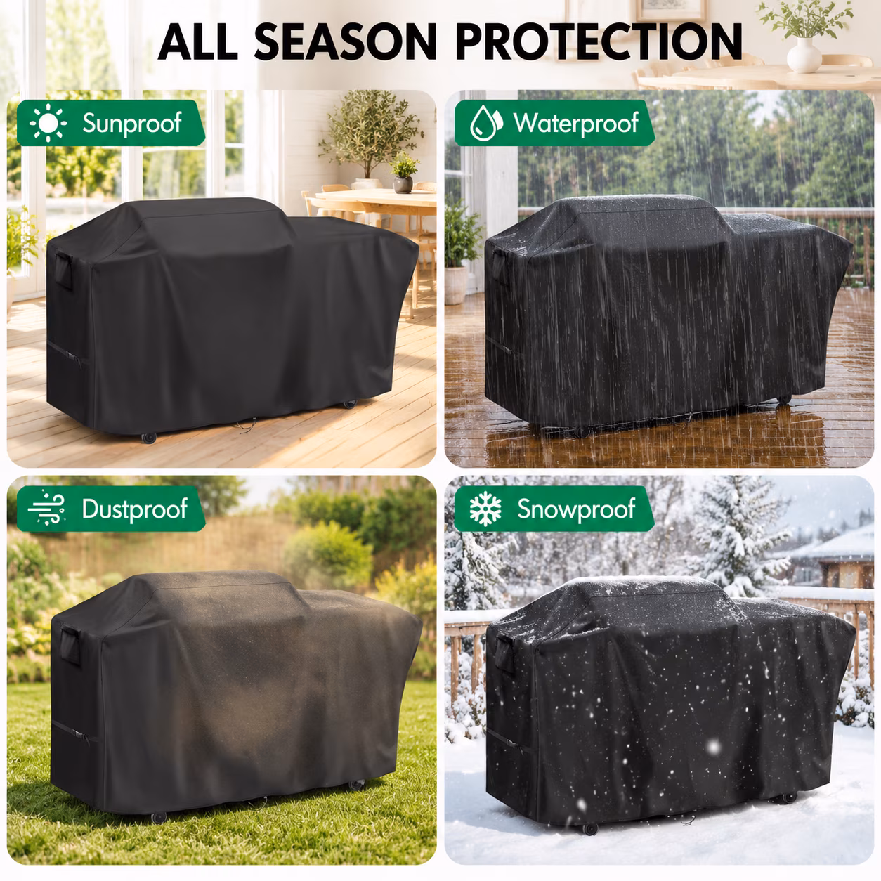 Grill Cover For Blackstone 22" Xl Griddle Pelletbo - Image 4