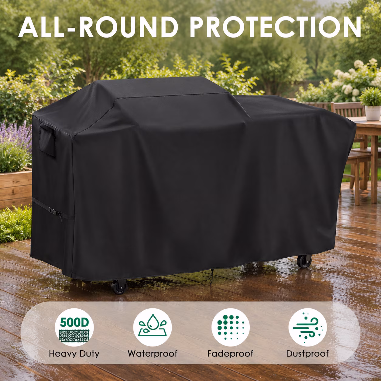 Grill Cover For Blackstone 22" Xl Griddle Pelletbo - Image 4