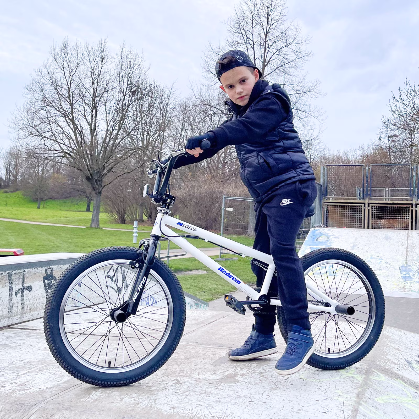 Hiland Kids Bike for Boys 20 inch BMX Freestyle Bicycle - Image 3