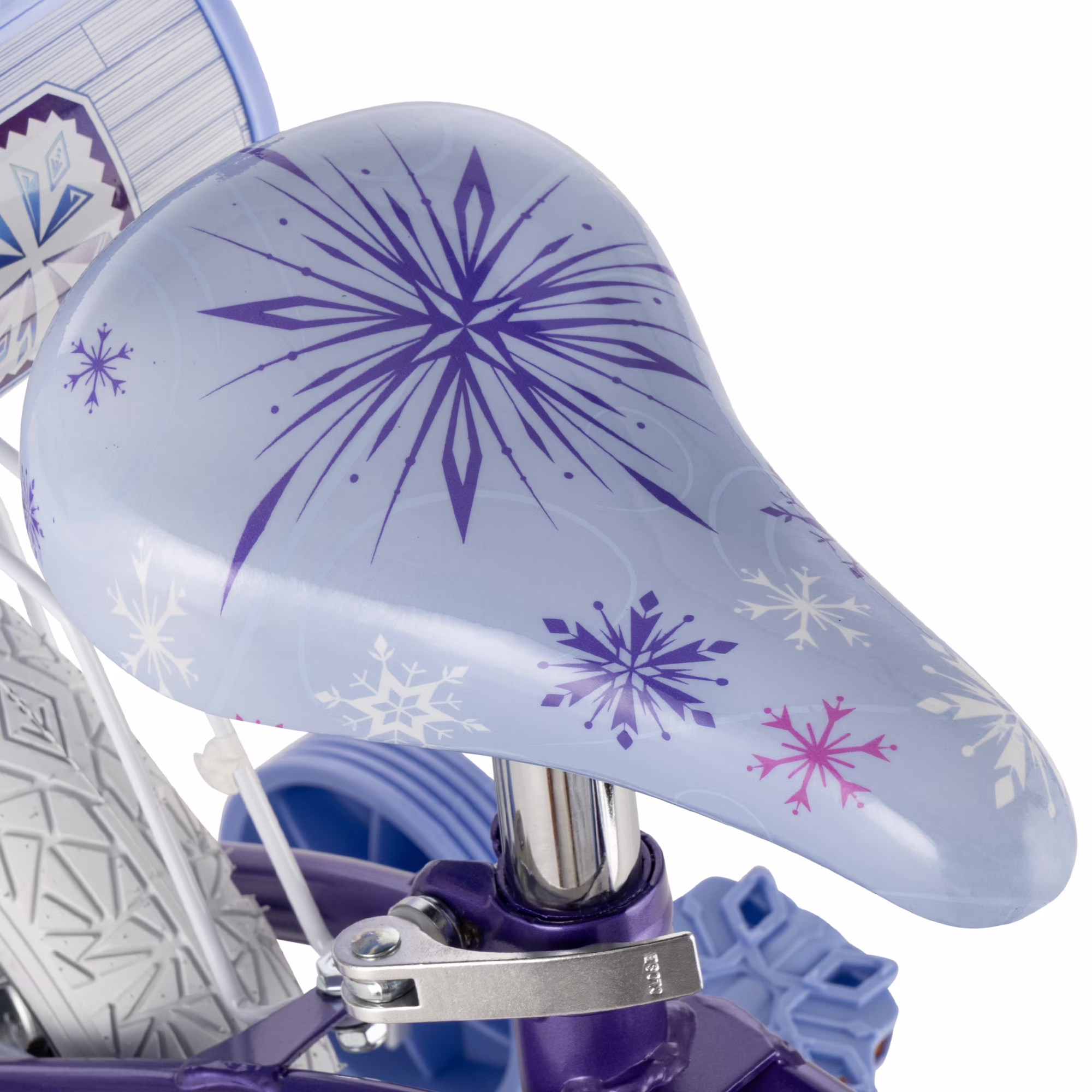 Huffy 12" Disney Frozen Kids' Bike, Fits Riders 37”-42”, Purple, Youth, Girl's - Image 5
