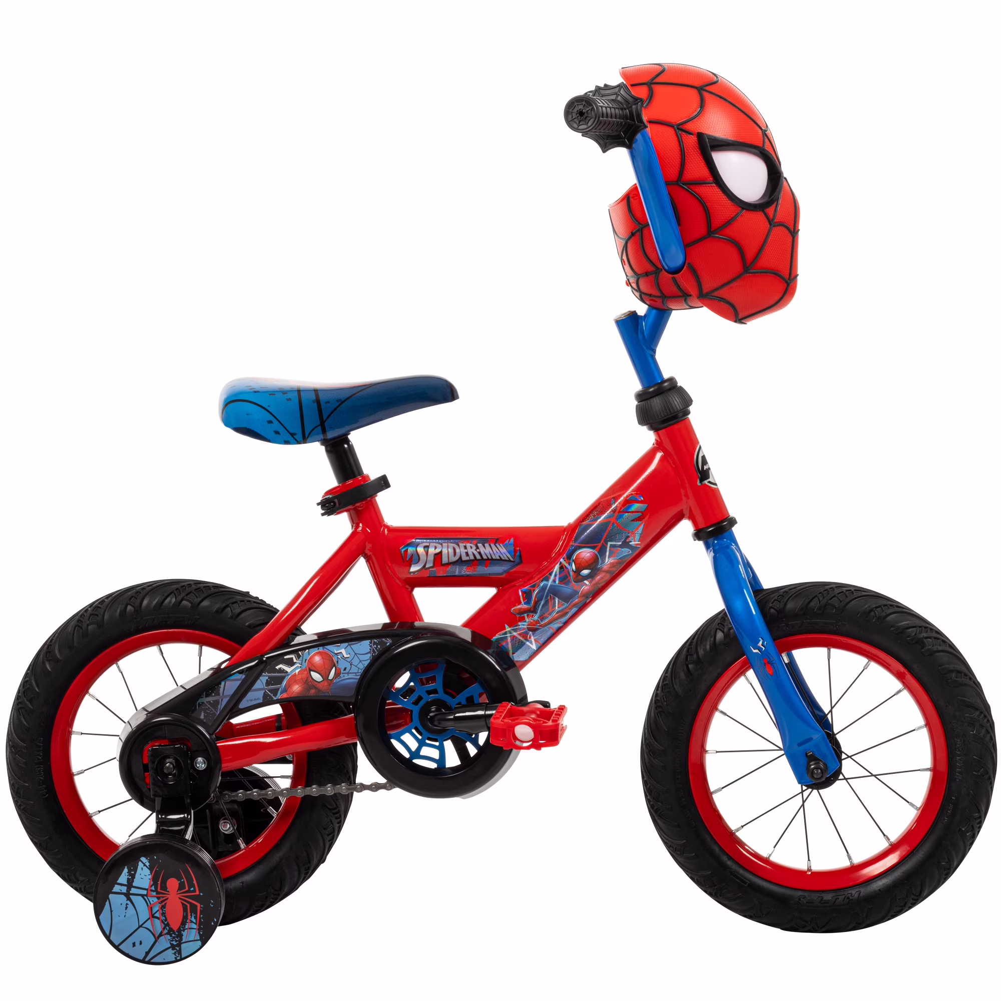 Huffy 12" Marvel Spider-Man Kids' Bike, Fits Riders 37" - 42", Red, Youth, Boy's