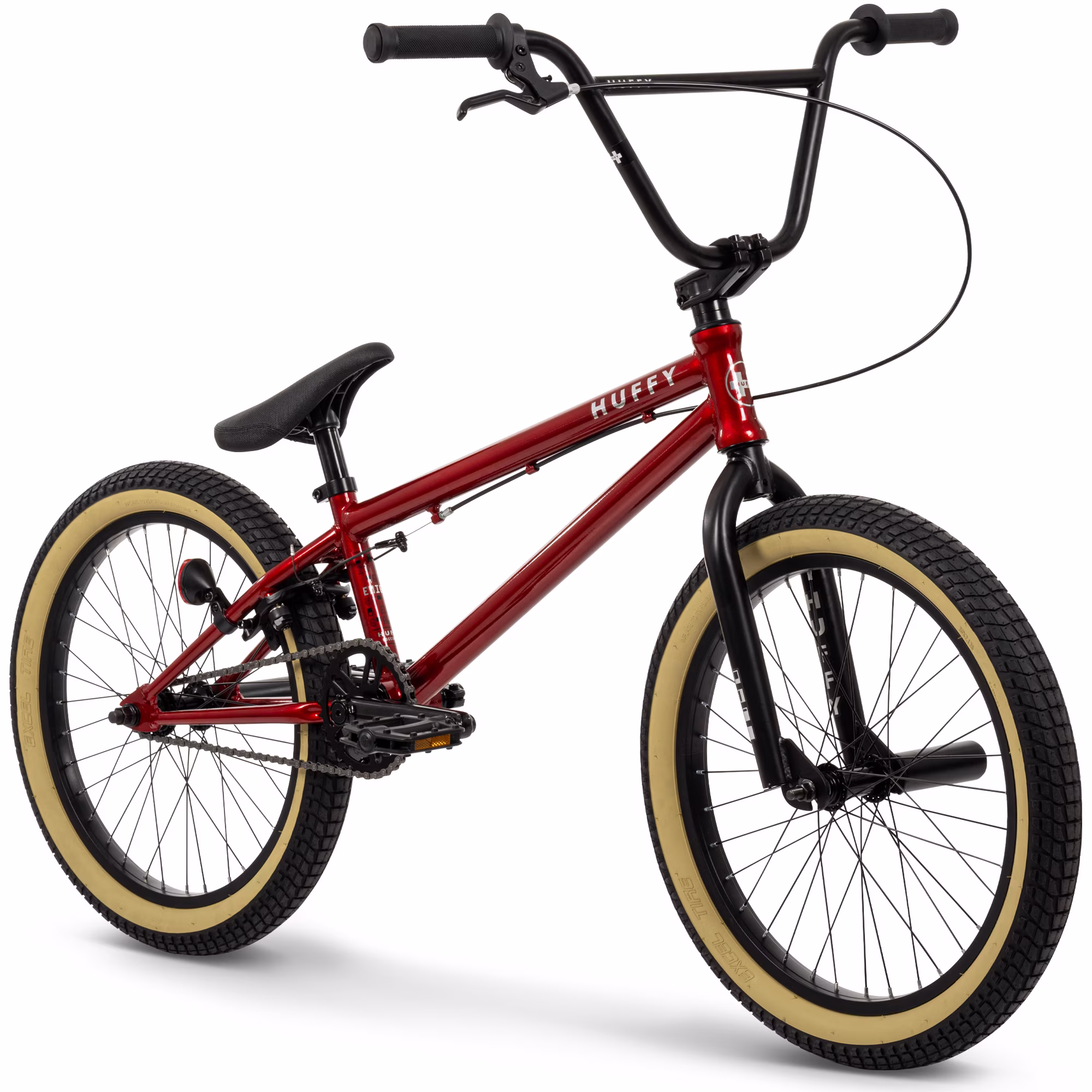 Huffy 20” Enigma BMX Freestyle Bike, Kids/Teens, Candy Apple Red, Unisex - Image 3