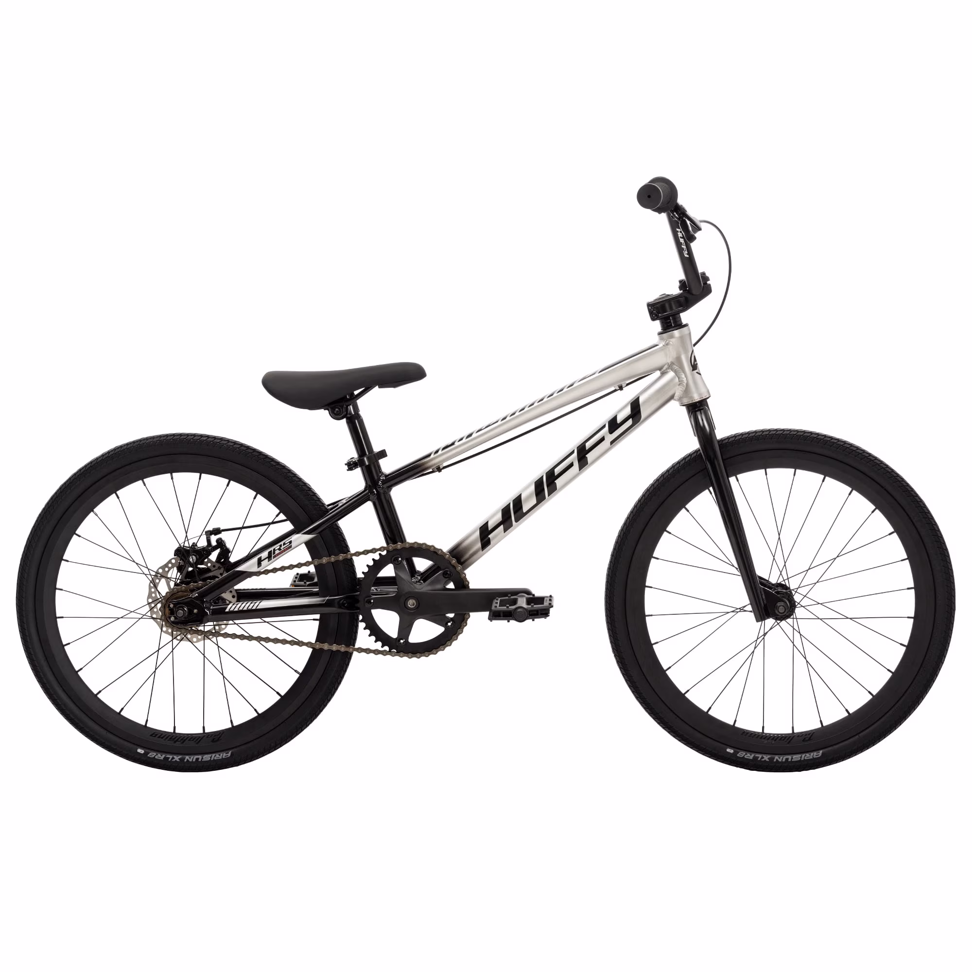Huffy 20" Pro Lightning Expert BMX Race Bike with Aluminum Frame, Fits Riders 54" - 60", Nickel