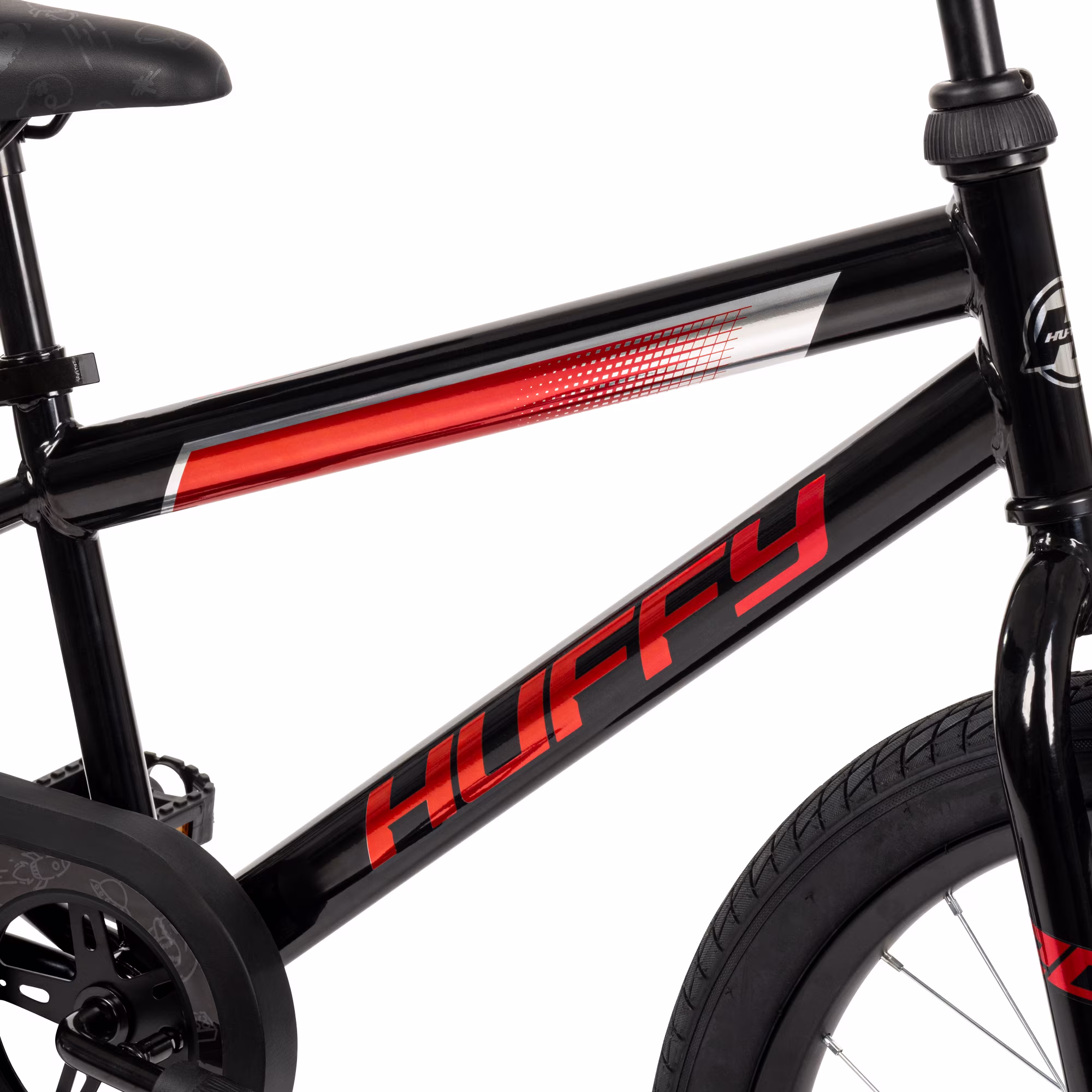 Huffy 20" Rock It Boys’ Kids’ Bike, Fits Riders 44”-56”, EZ Build, Black - Image 5