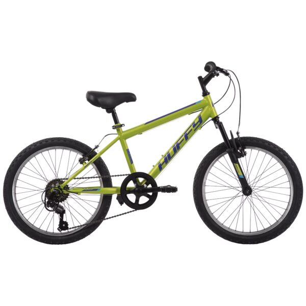 Huffy 20" Stone Mountain Bike, Fits Riders 44"-56", Lime, Kids, Boys