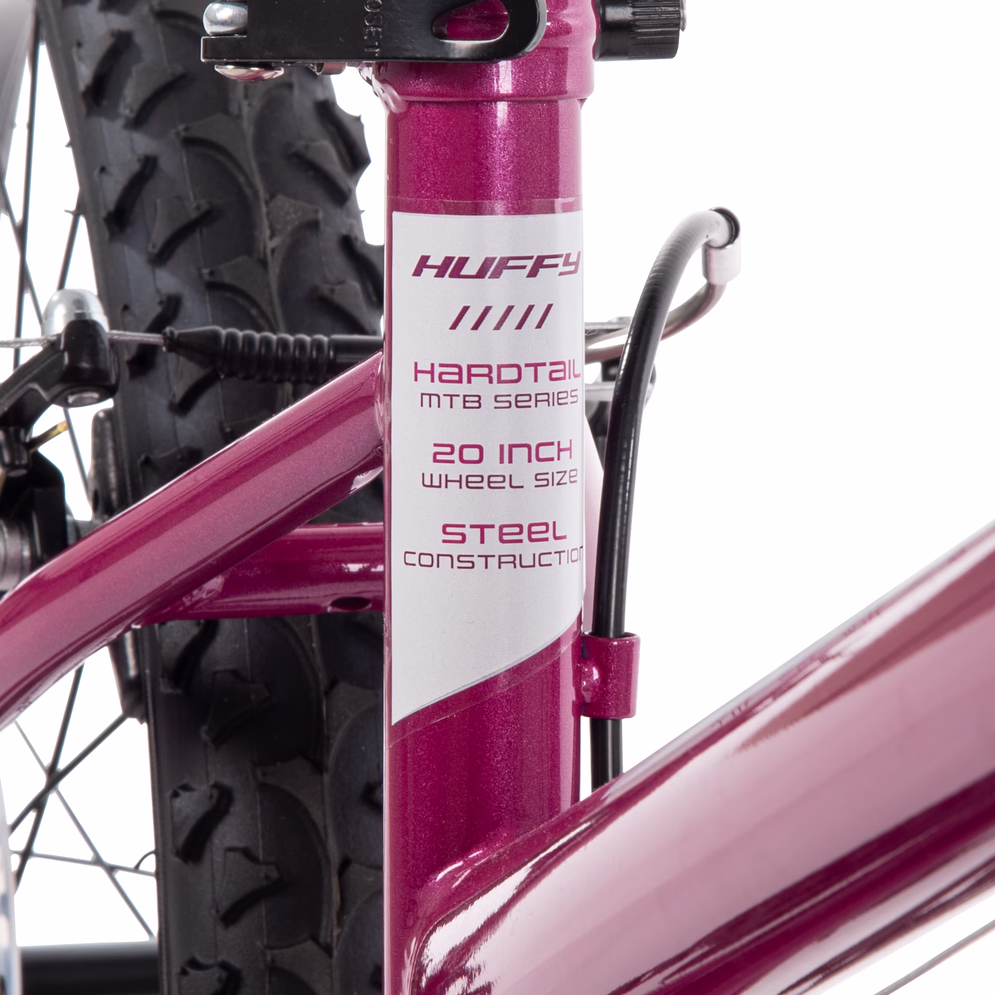 Huffy 20" Stone Mountain Bike, Fits Riders 44"-56", Orchid, Kids, Girls - Image 5