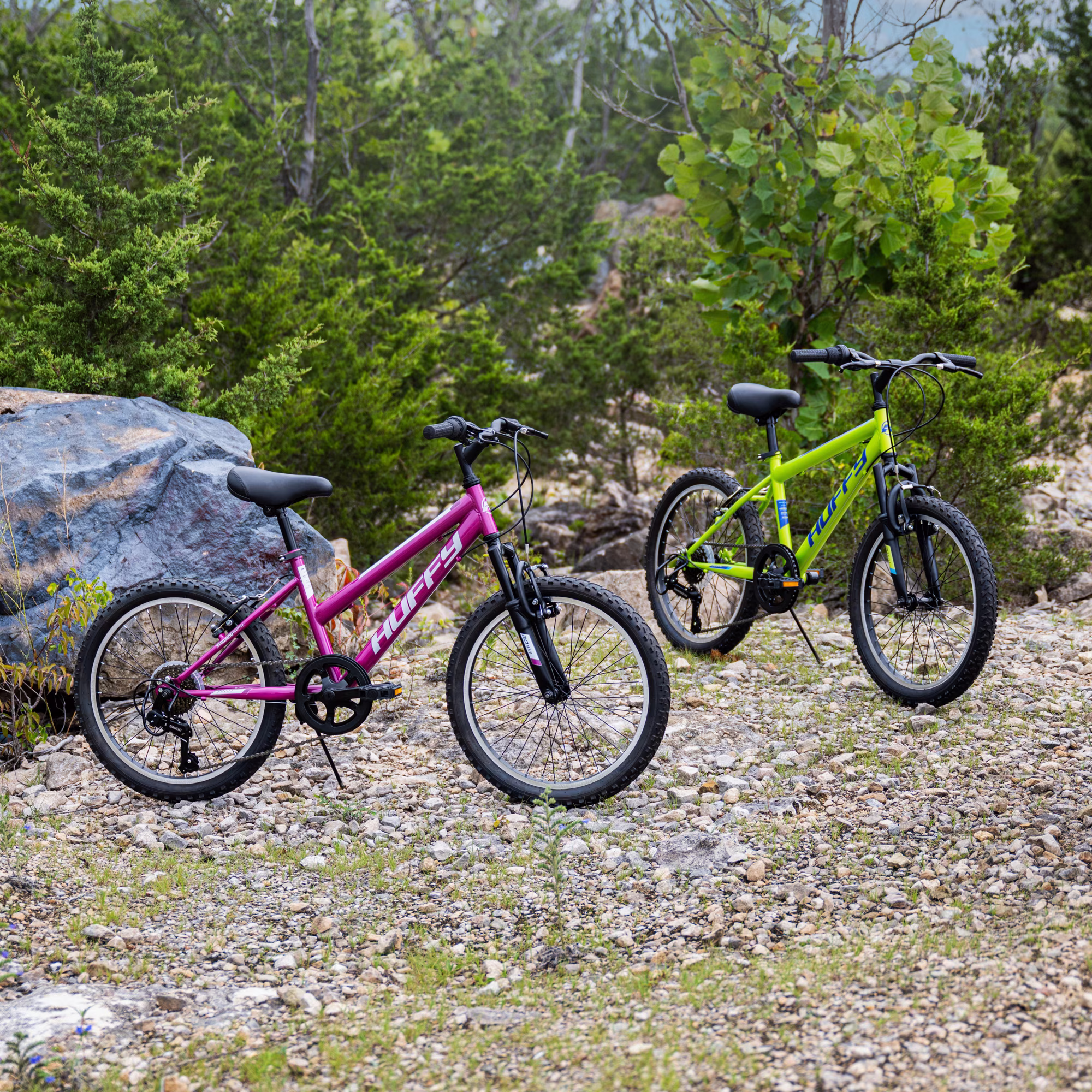 Huffy 20" Stone Mountain Bike, Fits Riders 44"-56", Orchid, Kids, Girls - Image 2