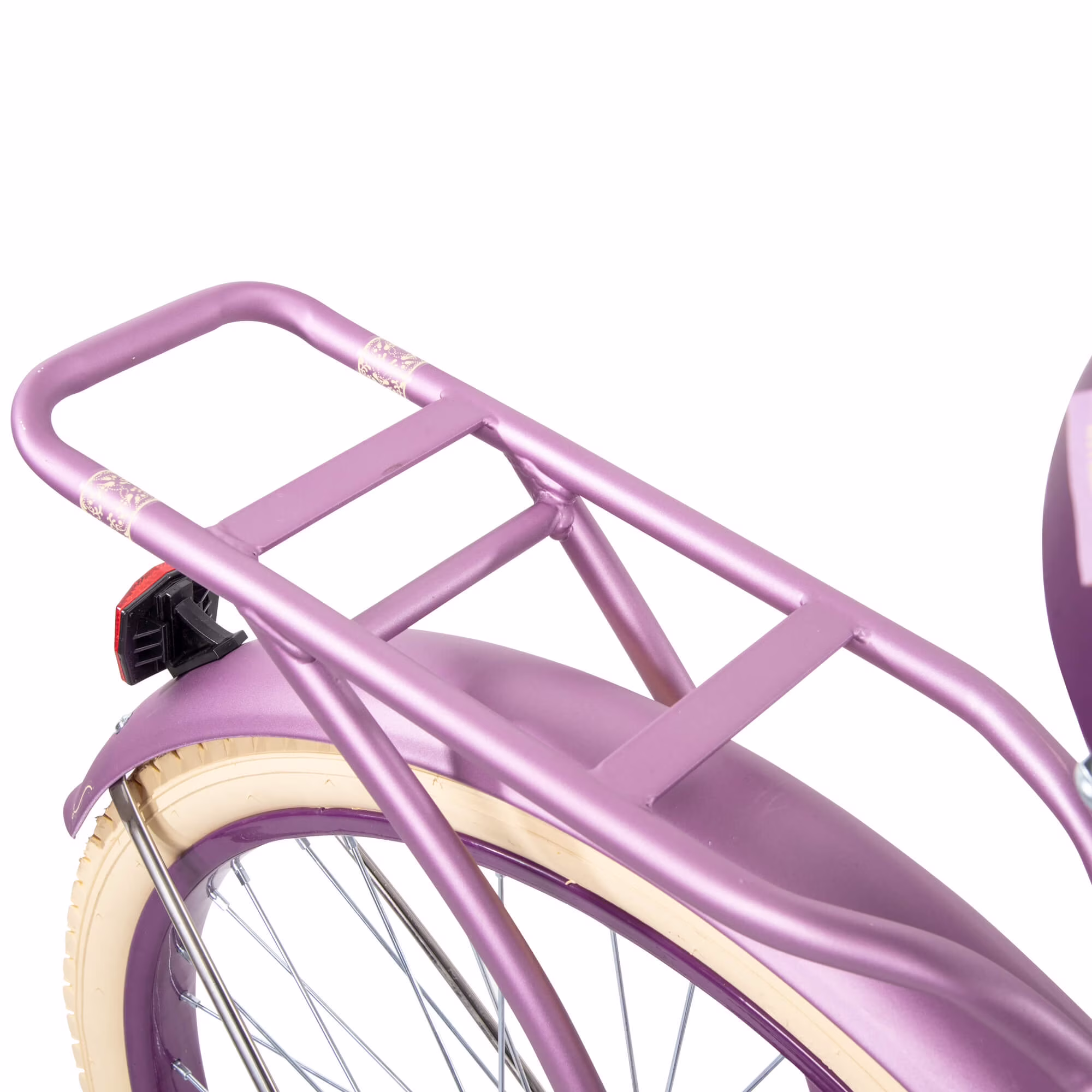 Huffy 24” Nel Lusso Cruiser Bike, Fits Riders 58”-70”, Purple, Teen/Adult, Girls - Image 5