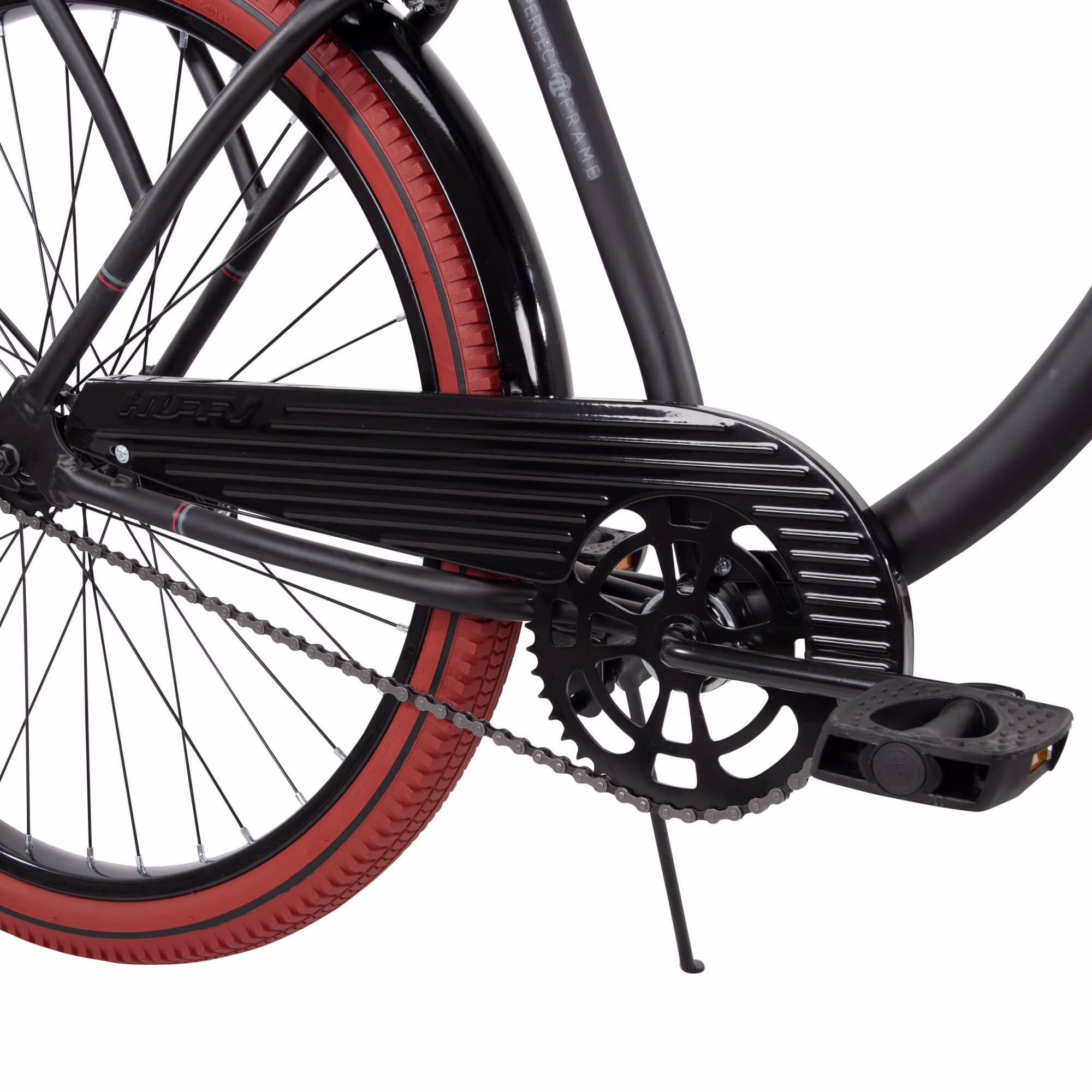 Huffy 26" Nel Lusso Cruiser Bike, Fits Riders 60"+, Matte Black, Adult, Men's - Image 2