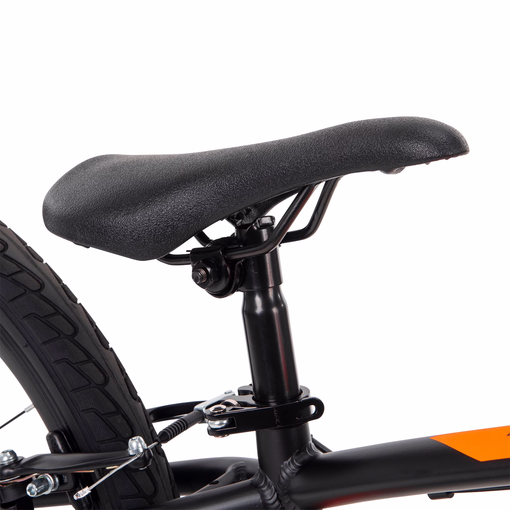 Huffy HX Pro Cruiser 24-inch Aluminum BMX Race Bike for Boys, Black/Orange - Image 3