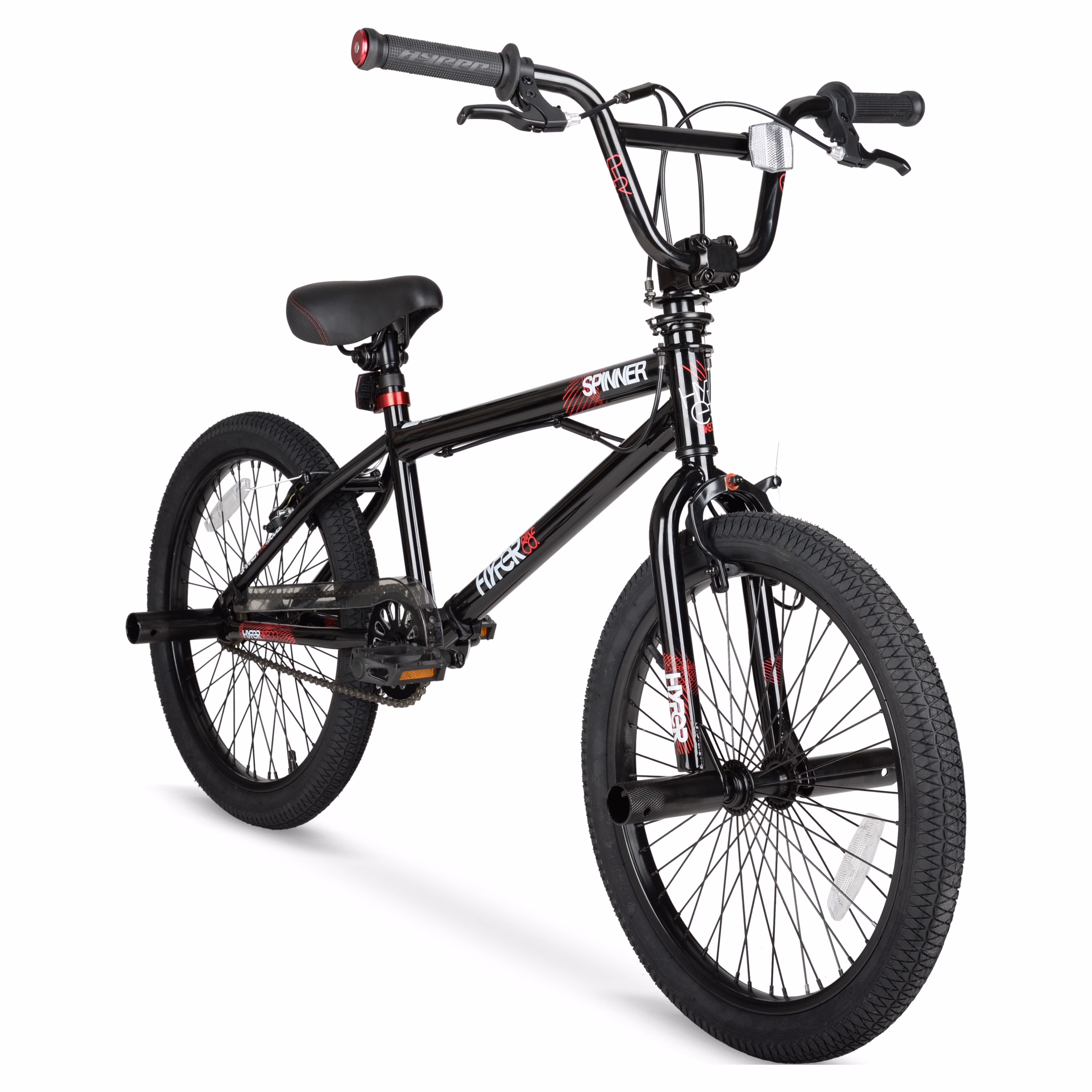 Hyper Bicycles 20" Boy's Spinner BMX Bike, Children Ages 8-13, Black - Image 2