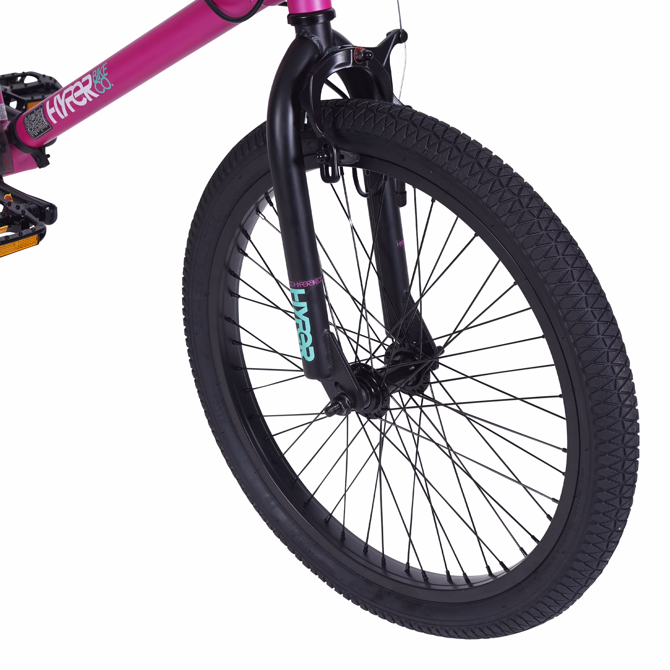 Hyper Bicycles 20" Girl's Spinner BMX Bike, Children Ages 8-13, Pink - Image 3