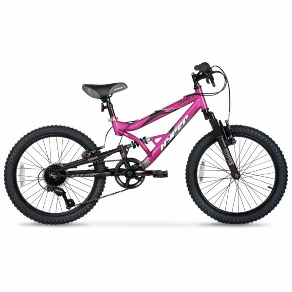 Hyper Bicycles 20" Girl's Swift Mountain Bike. Children Ages 8-13, Magenta
