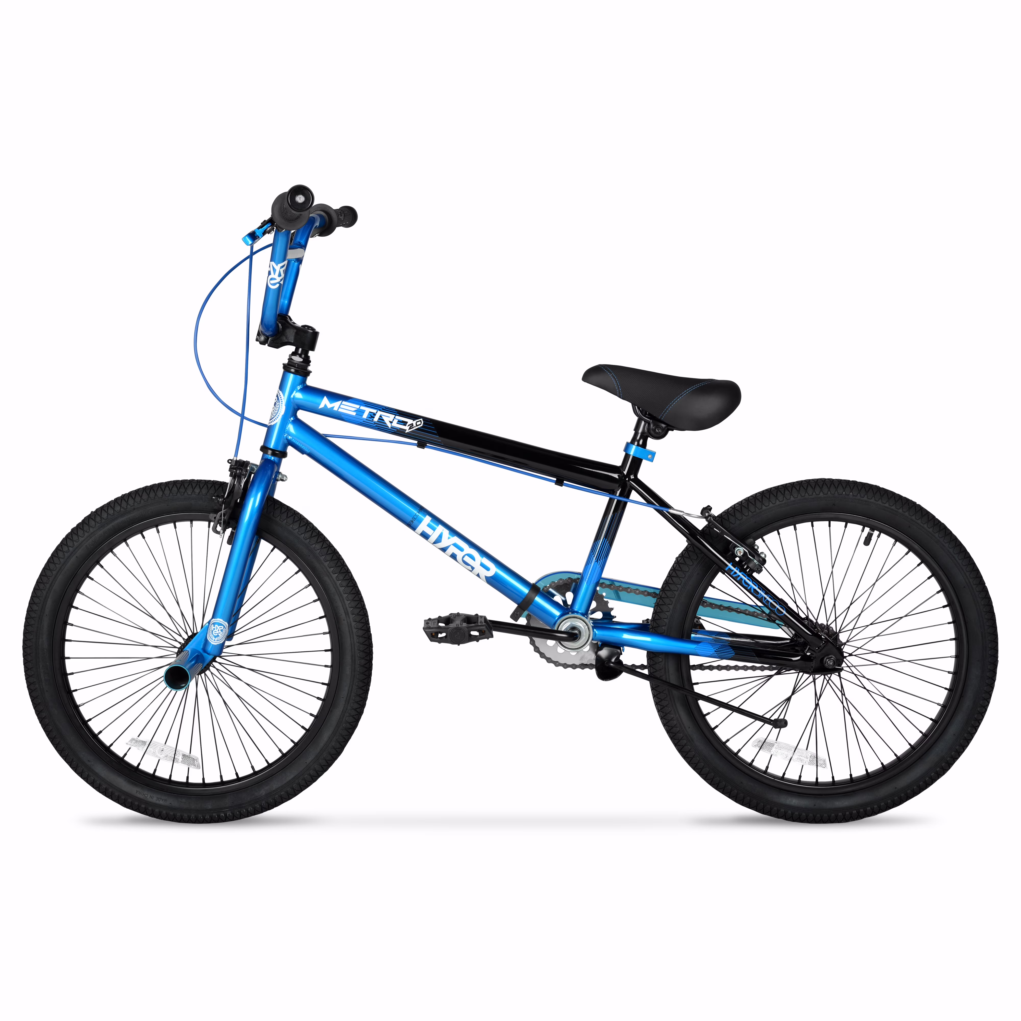 Hyper Bicycles 20” Metro BMX Bike, Blue - Image 5