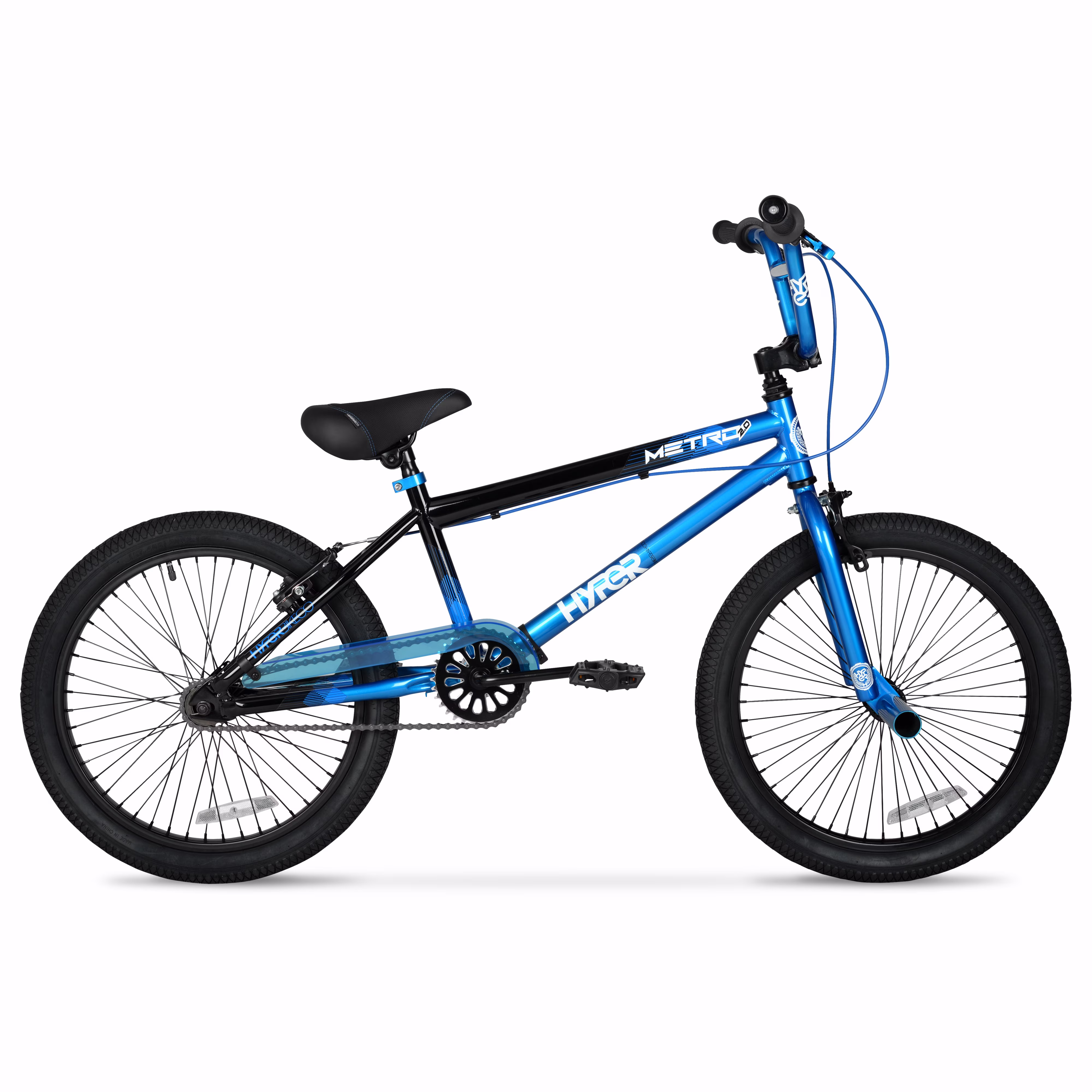 Hyper Bicycles 20” Metro BMX Bike, Blue