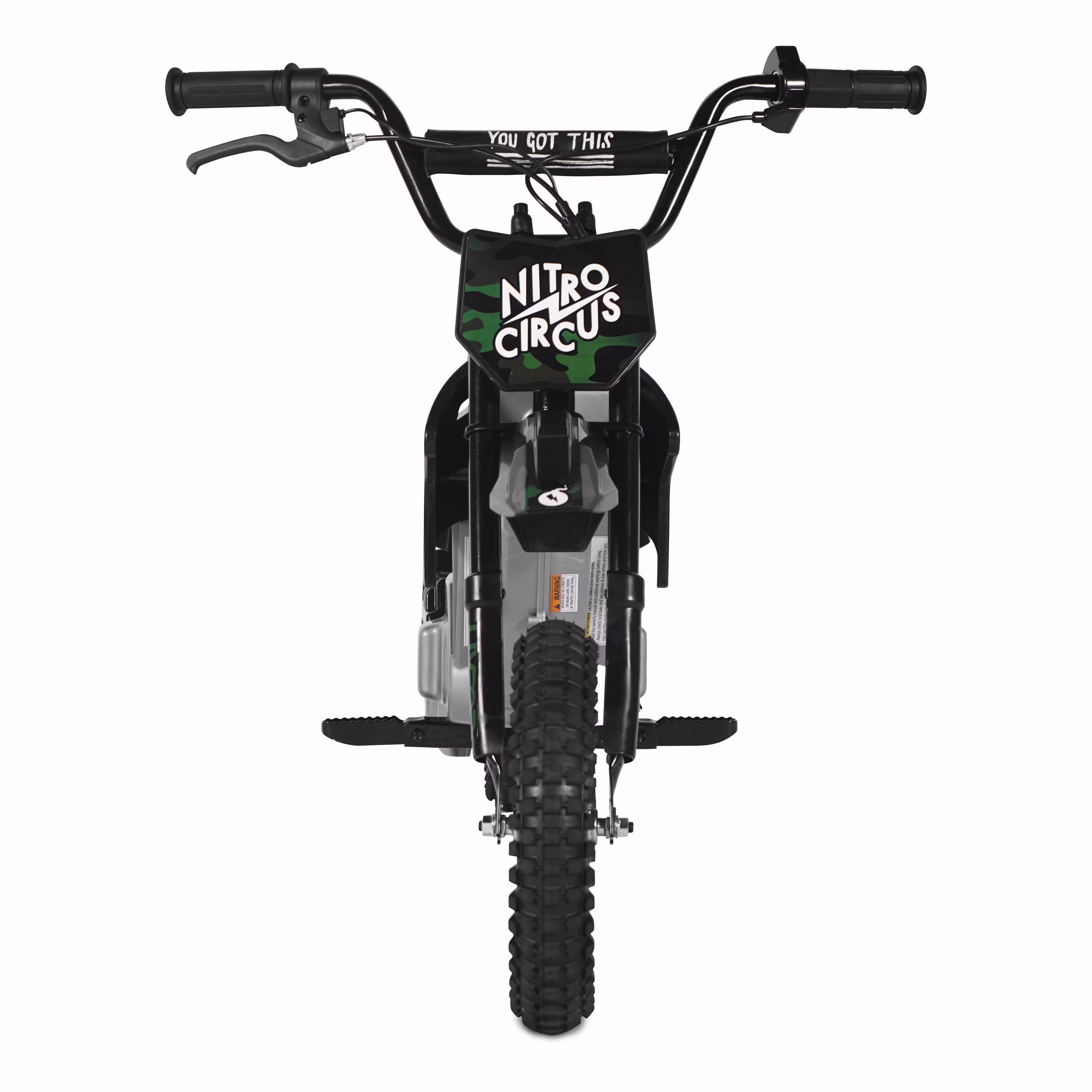 Hyper Toy Company, HPR350 24V Nitro Circus Electric Dirt Bike, Children Ages 13+, up to 14 MPH, Camo - Image 3